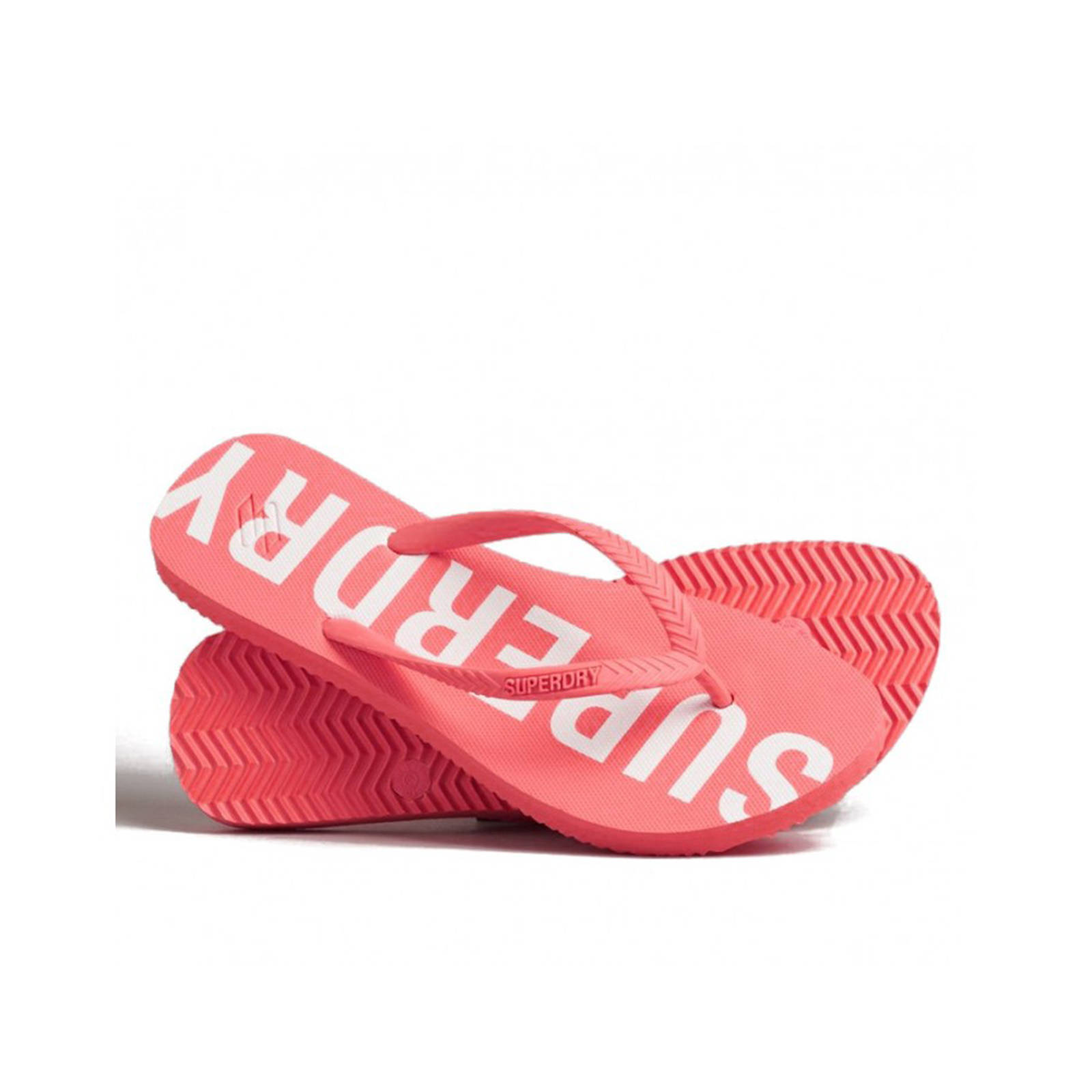 Superdry - SDCD CODE ESSENTIAL FLIP FLOP - HYPER FIRE CORAL Γυναικεία > Παπούτσια > Σαγιονάρες > Σαγιονάρα