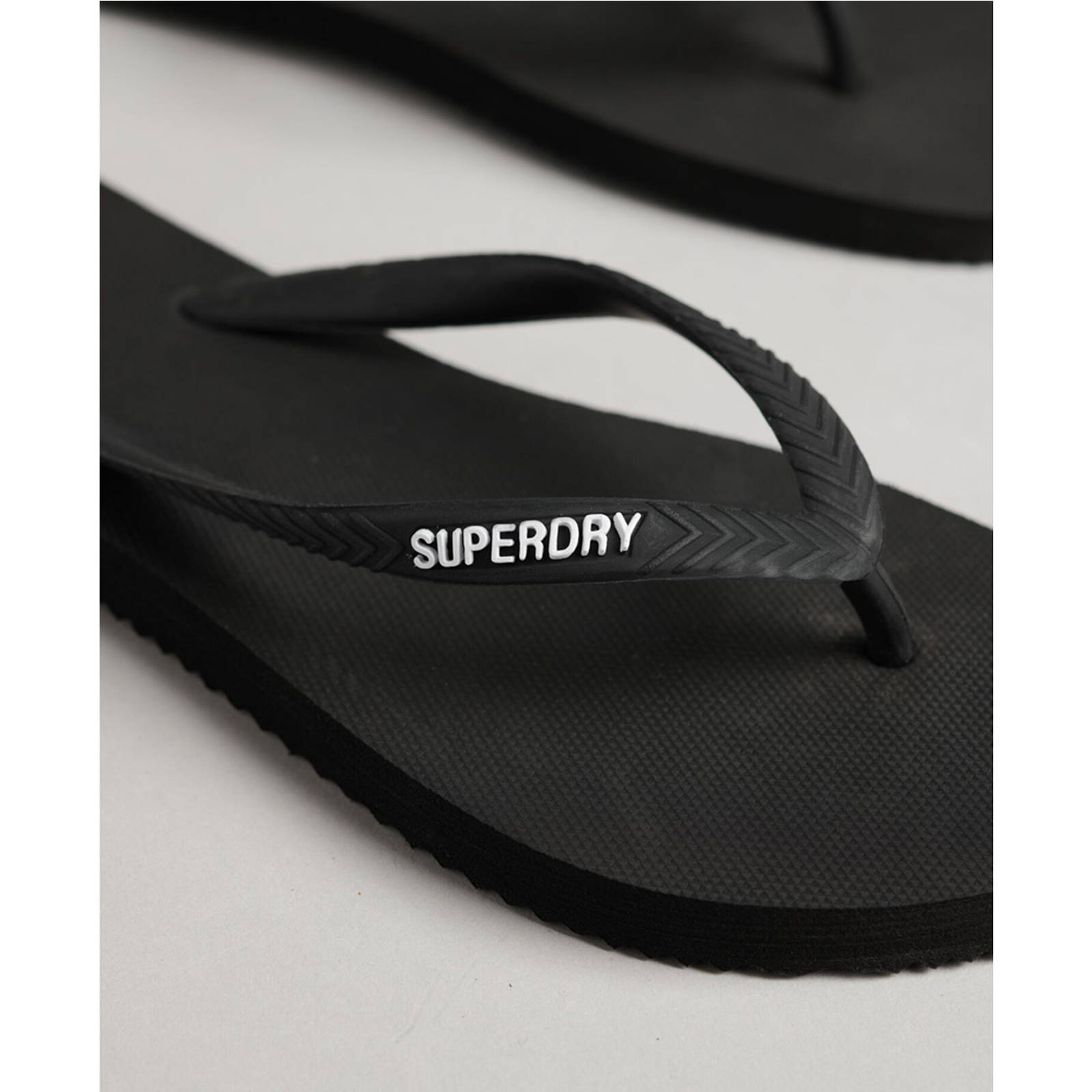 Superdry - OVIN VINTAGE CLASSIC FLIP FLOP - BLACK φωτογραφία