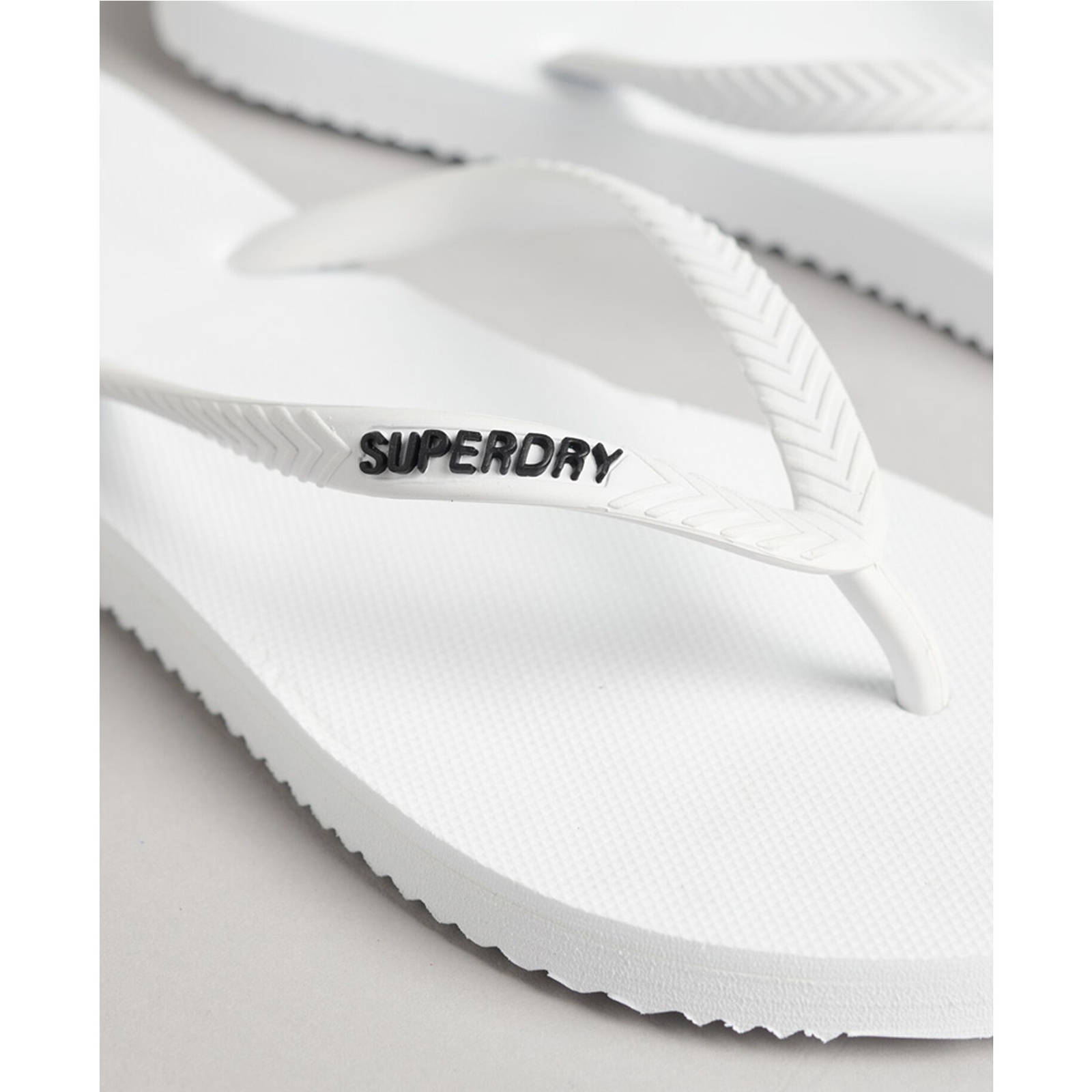 Superdry - OVIN VINTAGE CLASSIC FLIP FLOP - WHITE φωτογραφία