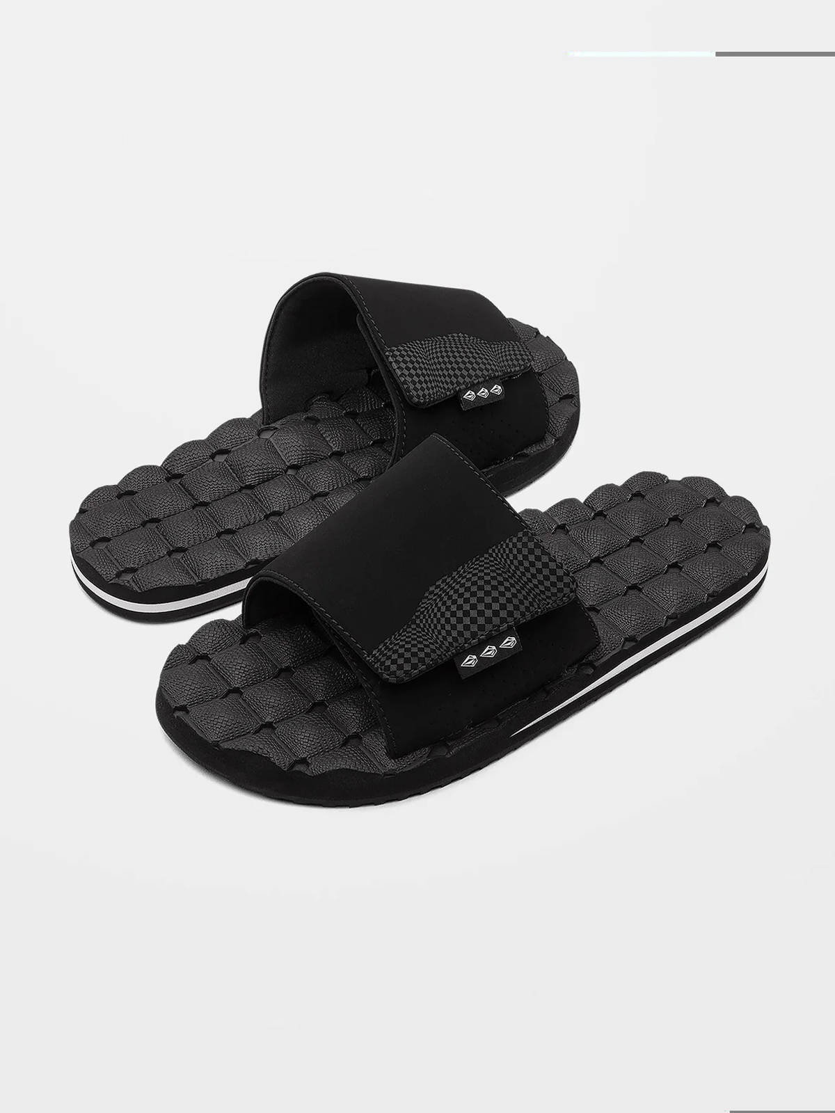 Volcom Volcom - RECLINER SLIDE ΠΑΝΤΟΦΛΑ ΑΝΔΡΙΚΗ - BLACK WHITE