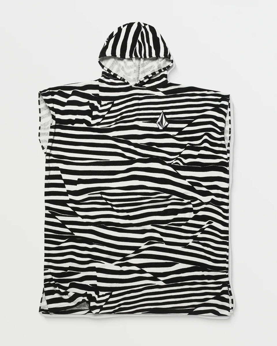 Volcom Volcom - HOODED CHANGING TOWEL ΑΞΕΣΟΥΑΡ ΑΝΔΡΙΚΟ - WHITE BLACK