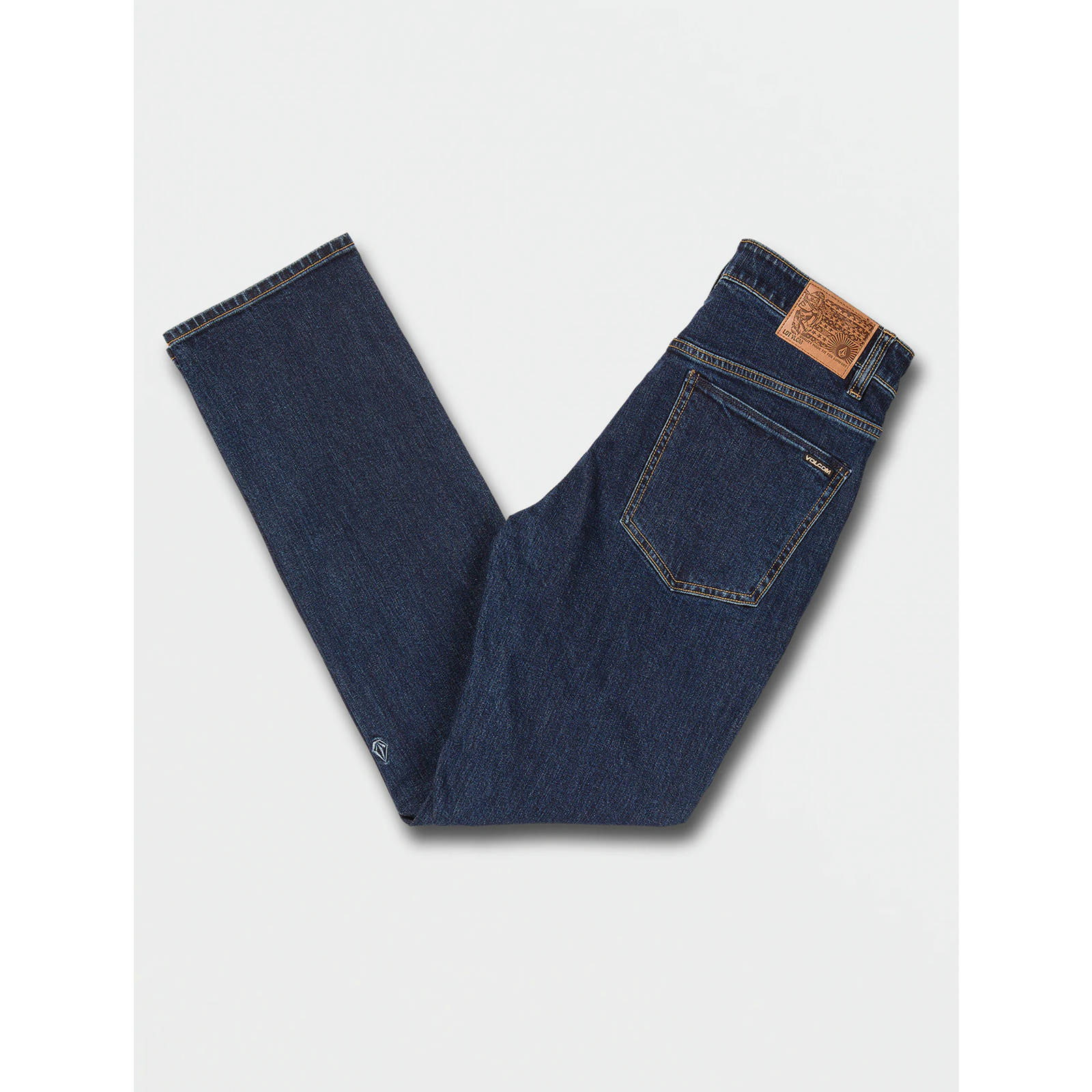 Volcom - SOLVER DENIM DIRTY MED BLUE 32 - DIRTY MED BLUE φωτογραφία