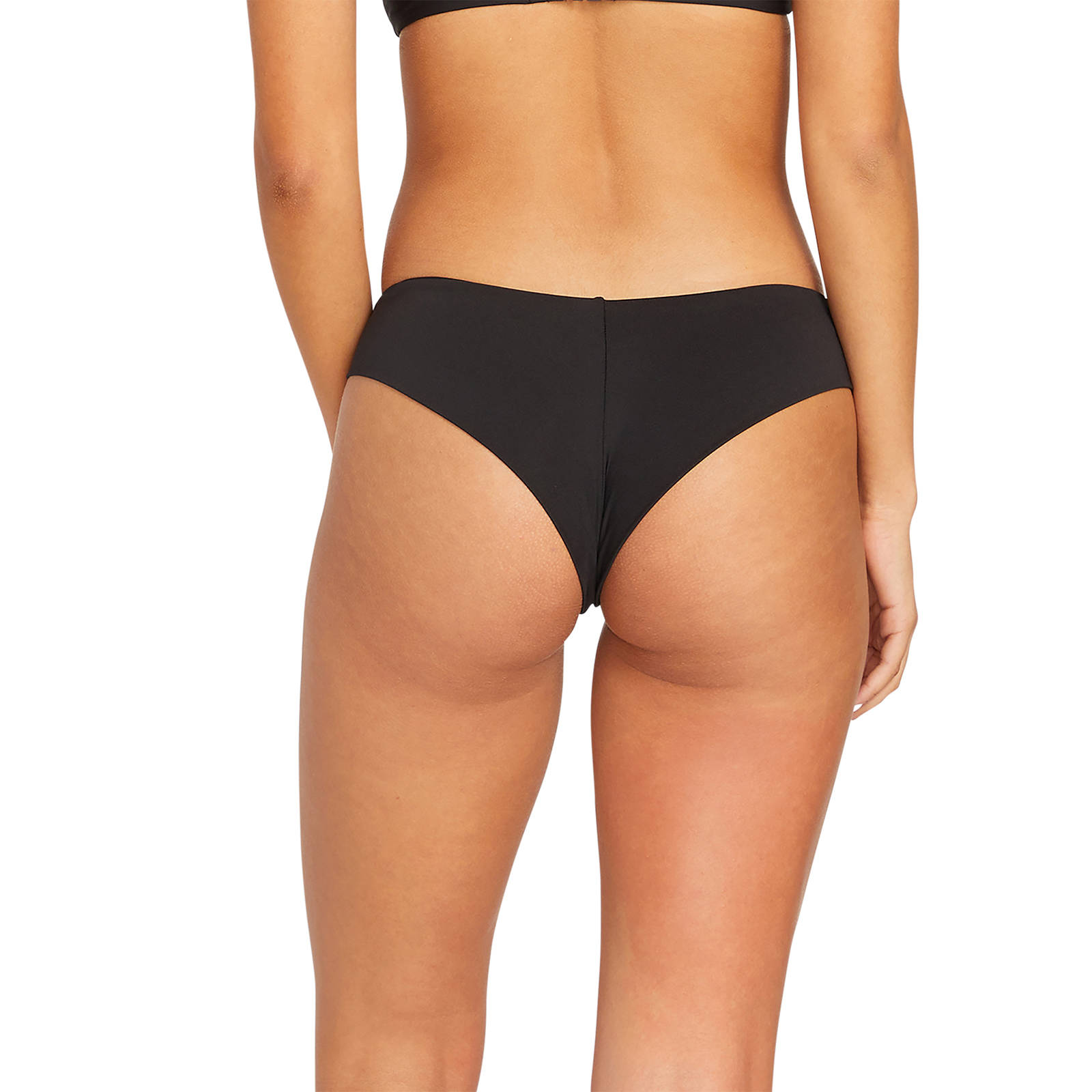 Volcom - SIMPLY SEAMLESS CHEEKINI - BLACK φωτογραφία