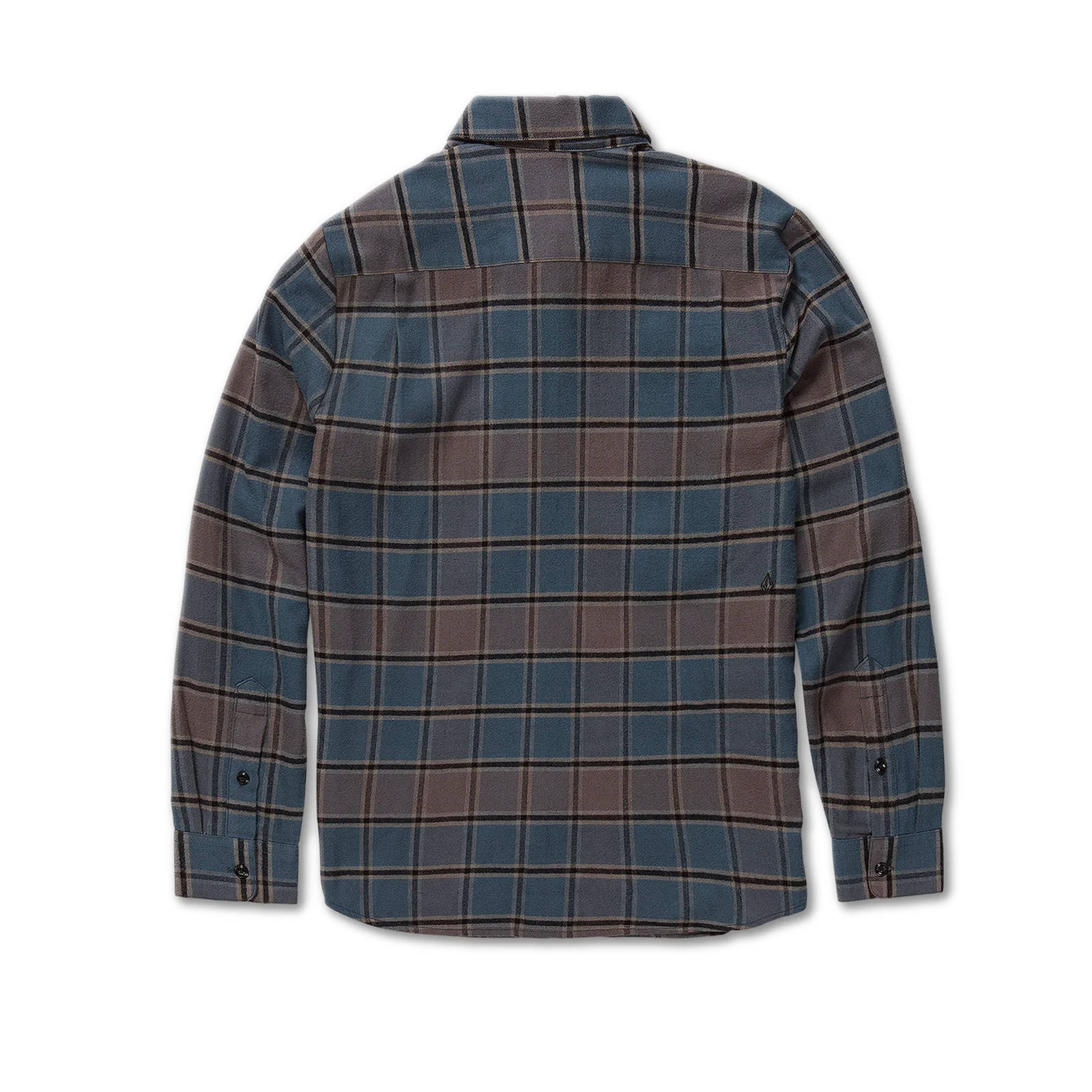 Volcom - FA CADEN PLAID LS - MARINA BLUE φωτογραφία
