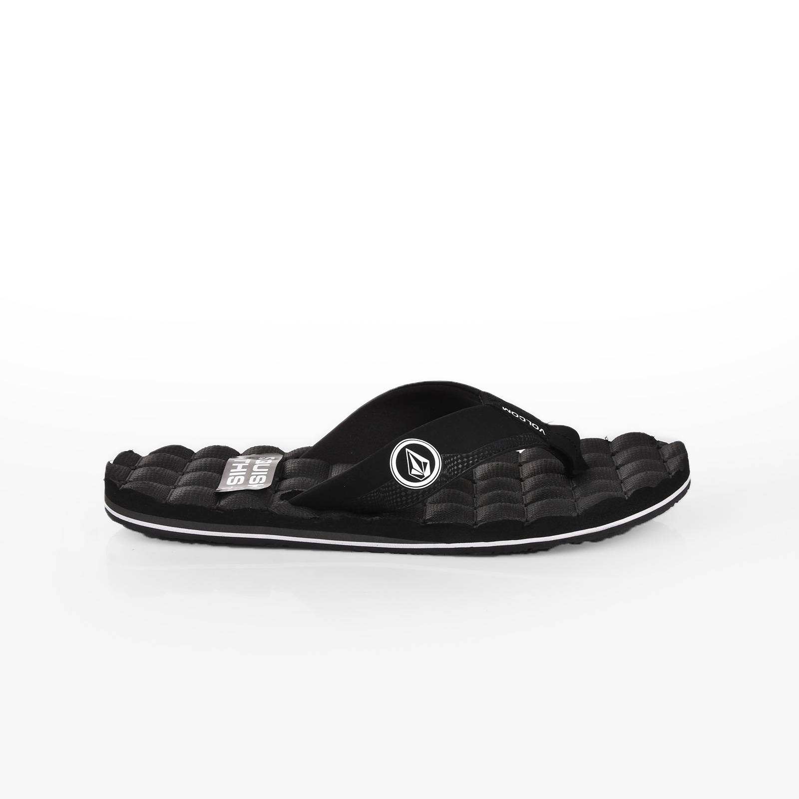 Volcom - RECLINER SNDL - BLACK WHITE φωτογραφία
