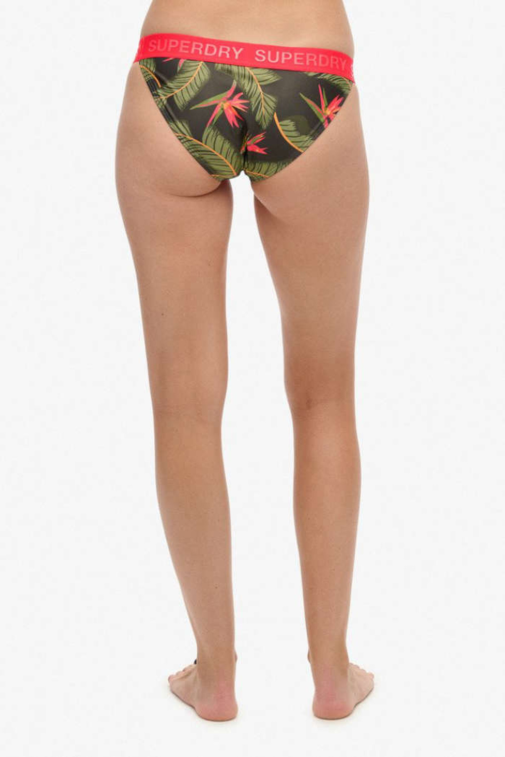 Superdry - OVIN LOGO CLASSIC BIKINI BOTTOMS ΜΑΓΙΟ ΓΥΝΑΙΚΕΙΟ - PARADISE KHAKI PRINT φωτογραφία