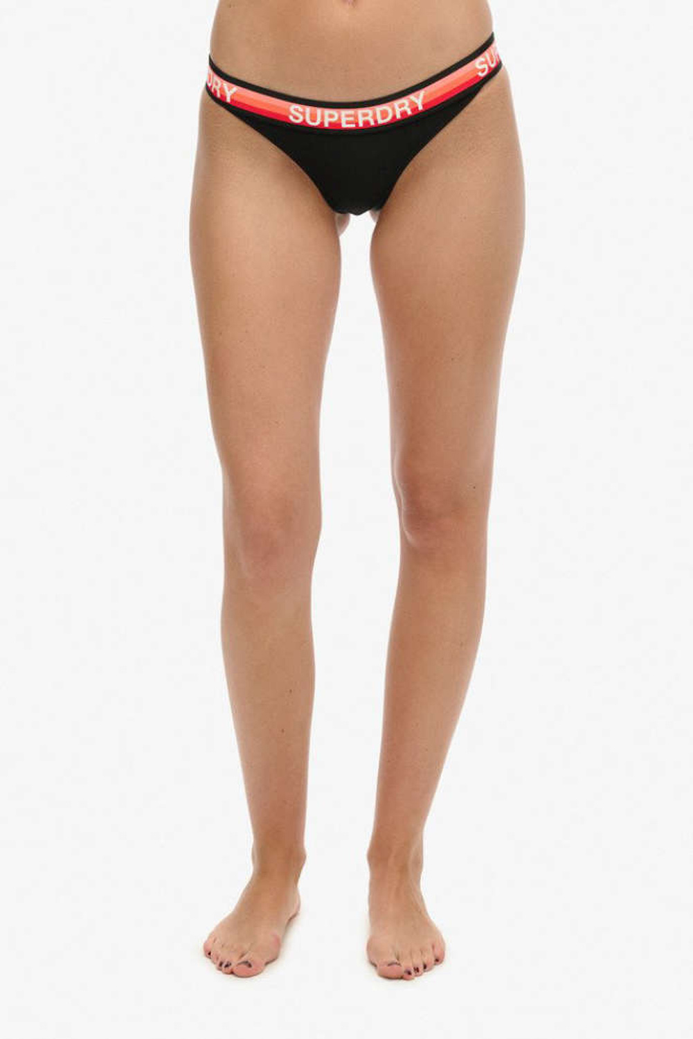 Superdry Superdry - CLASSIC STRIPE BIKINI BOTTOMS ΜΑΓΙΟ ΓΥΝΑΙΚΕΙΟ - BLACK