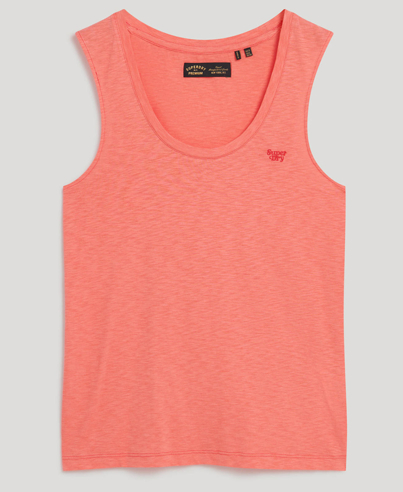 Superdry Superdry - STUD SCOOP NECK TANK ΜΠΛΟΥΖΑ ΓΥΝΑΙΚΕΙΟ - SUGAR CORAL