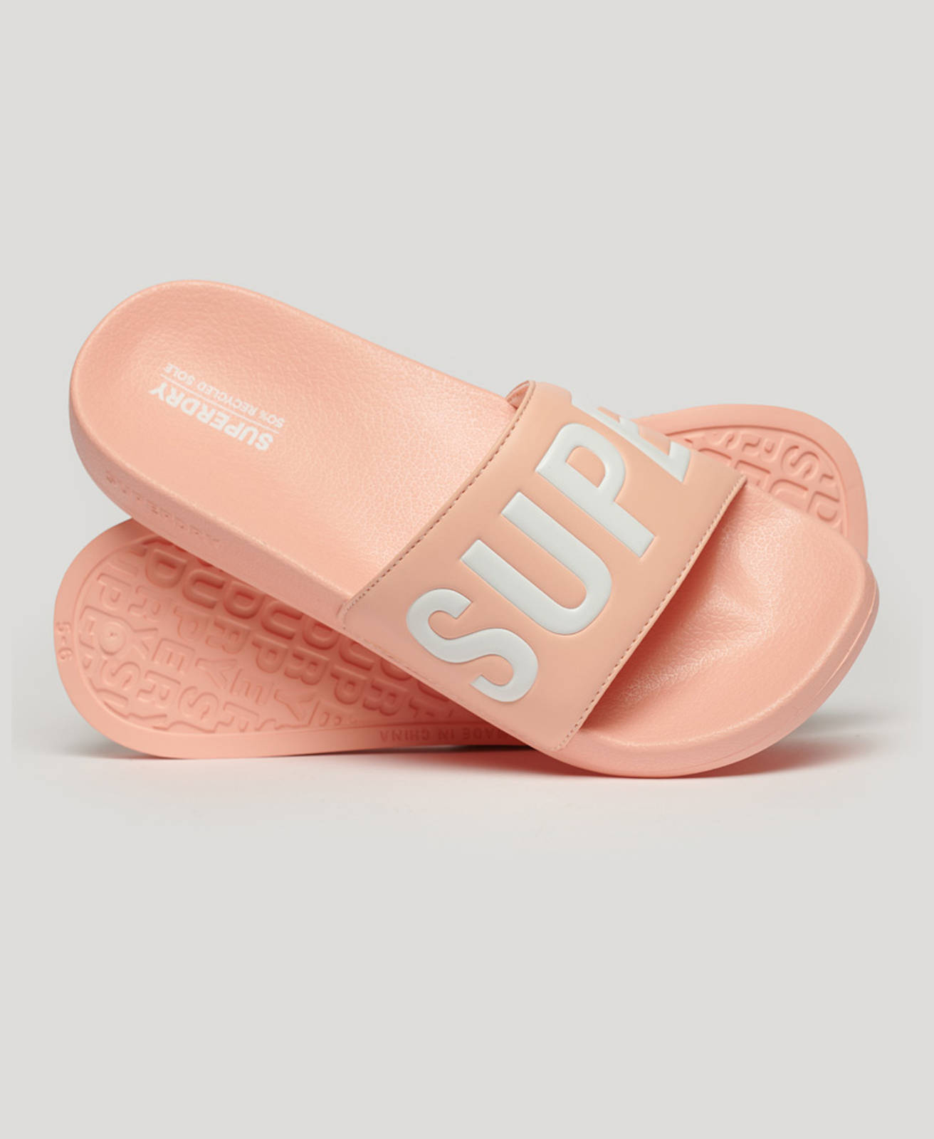  Superdry - SDRY CORE VEGAN POOL SLIDE ΠΑΝΤΟΦΛΑ ΓΥΝΑΙΚΕΙΑ - PINK PESCA 2025