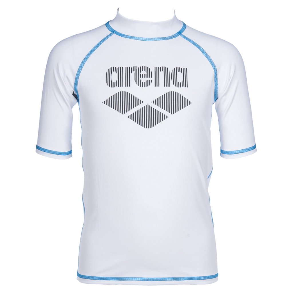 Arena Arena - B RASH VEST S/S SUN PROTECTION - WHITE ANTHRACITE