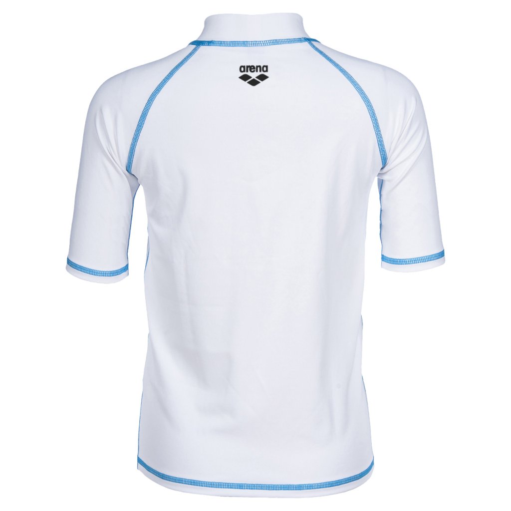 Arena - B RASH VEST S/S SUN PROTECTION - WHITE ANTHRACITE φωτογραφία