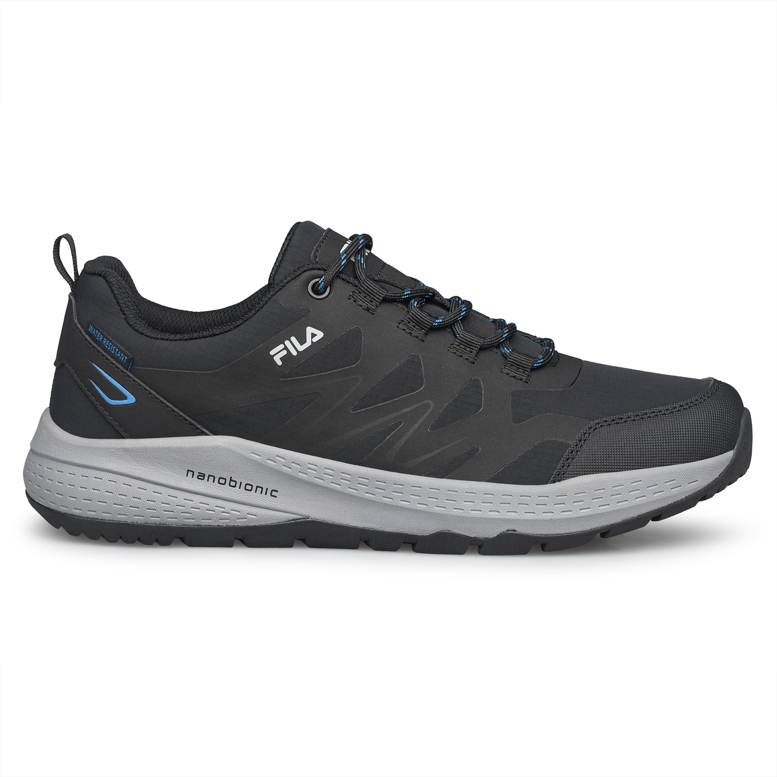 Fila Fila - 1321961 MEMORY CROSS 2 NANOBIONIC W/R FOOTWEAR - BLACK SILVER GREY