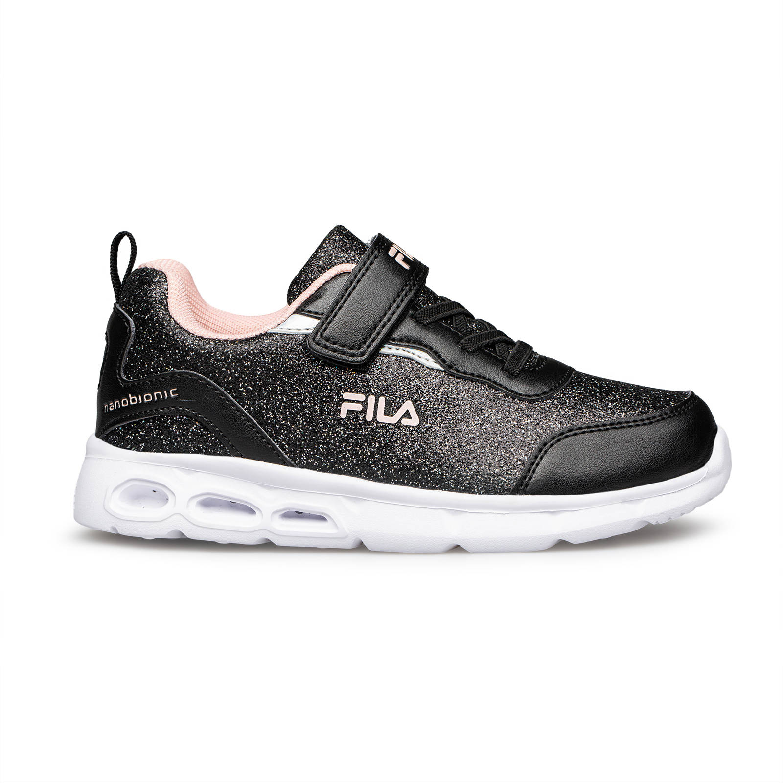 Fila - MEMORY FLASH GORDON NANOBIONIC FOOTWEAR - BLACK CORAL PINK Παιδικά > Παπούτσια > Αθλητικά > Παπούτσι Low Cut