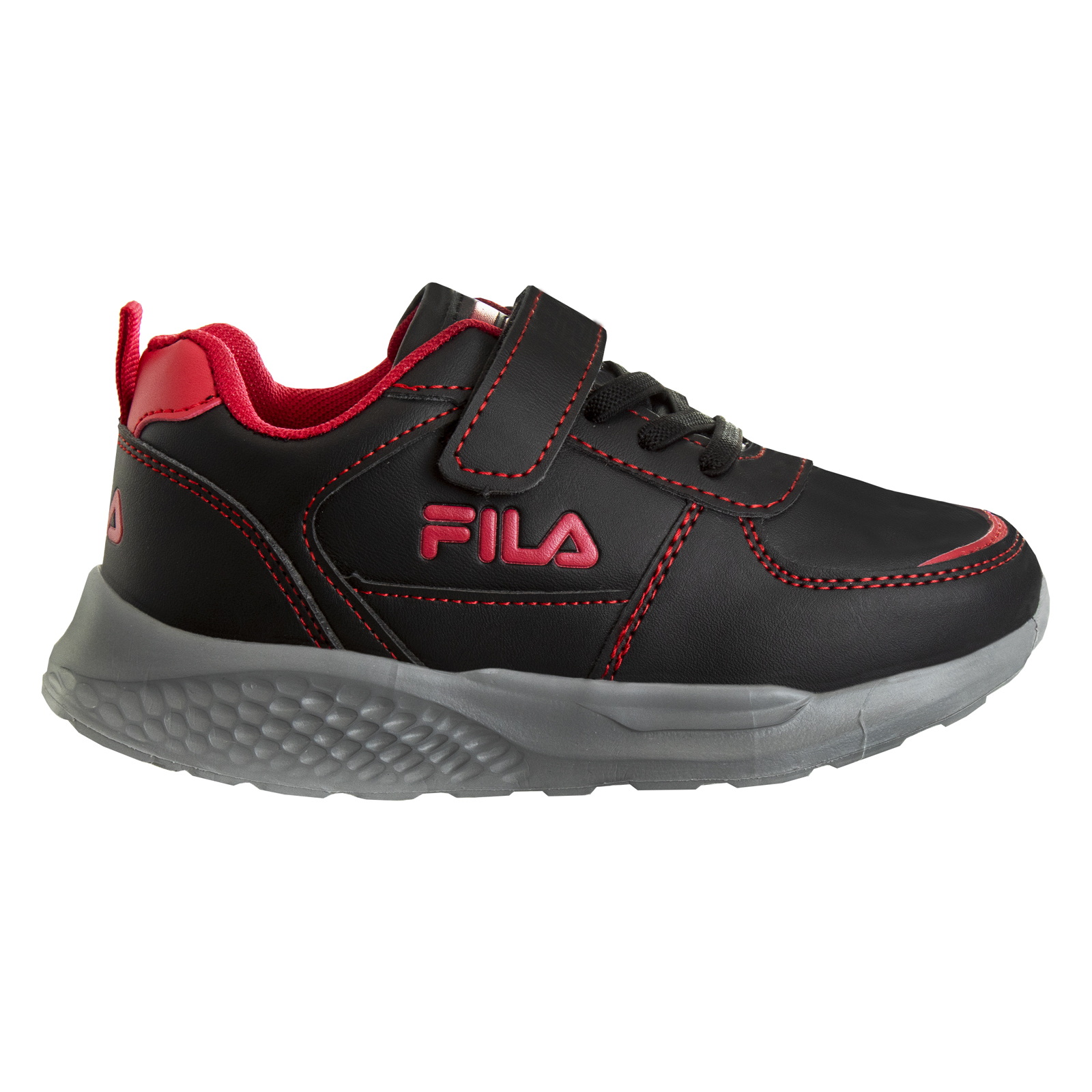 Fila - COMFORT SHINE 2 FOOTWEAR - BLACK RED TRUE