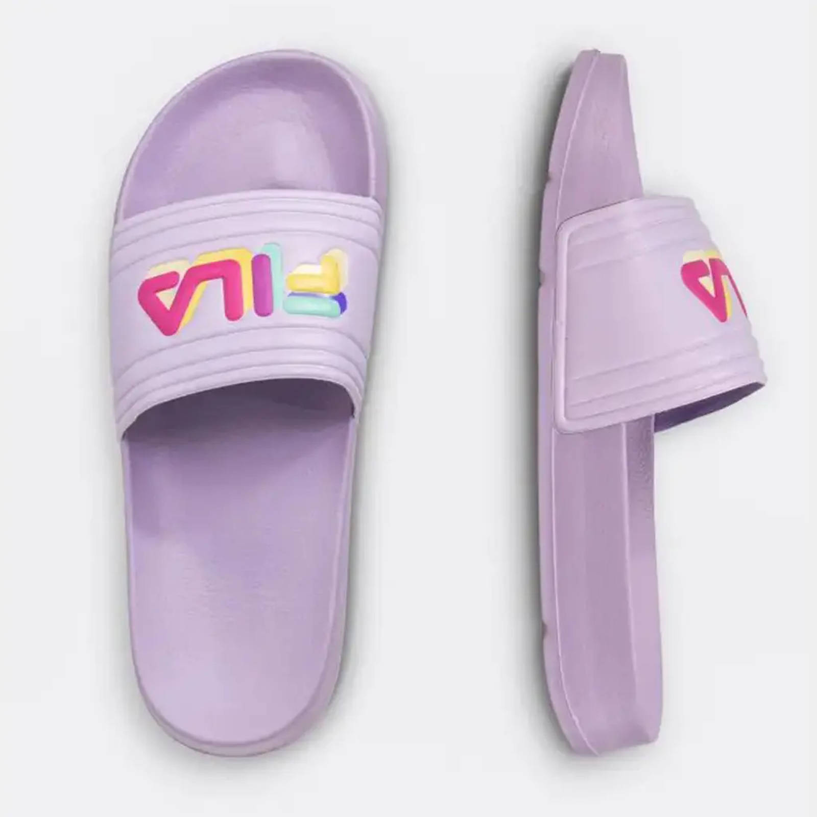 Fila - 1295208 MORROBAY LOGO FOOTWEAR - LILAC Γυναικεία > Παπούτσια > Παντόφλες > Παντόφλα