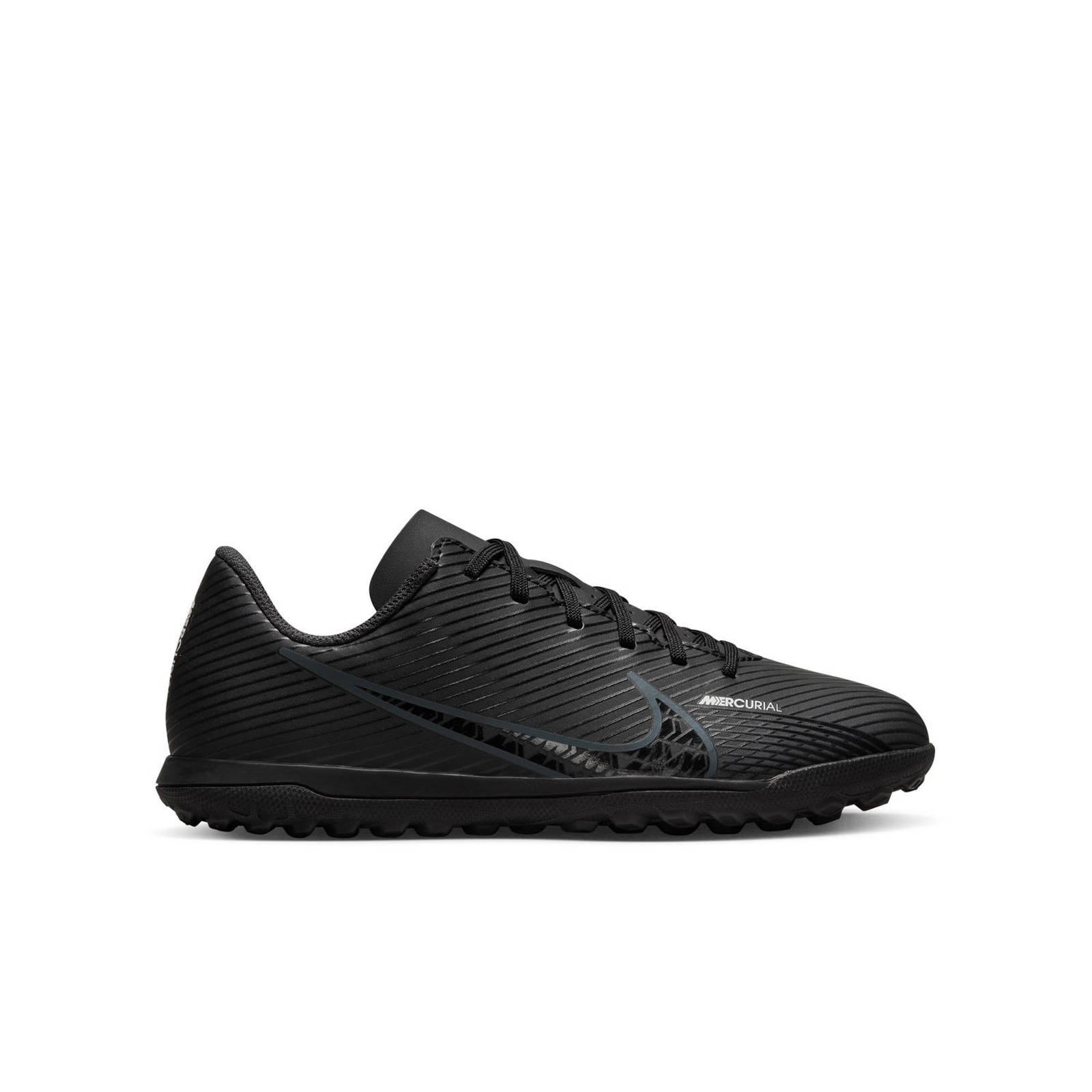 Nike – NIKE JR. MERCURIAL VAPOR 15 CLUB TF – BLACK/DK SMOKE GREY-SUMMIT WHITE-VOLT