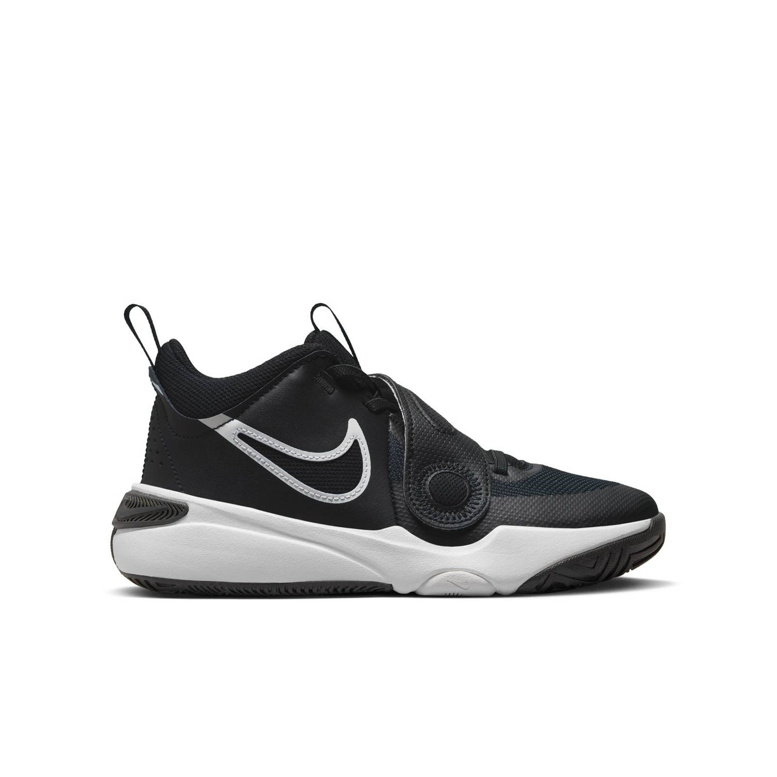 Nike - NIKE TEAM HUSTLE D 11 - BLACK/WHITE