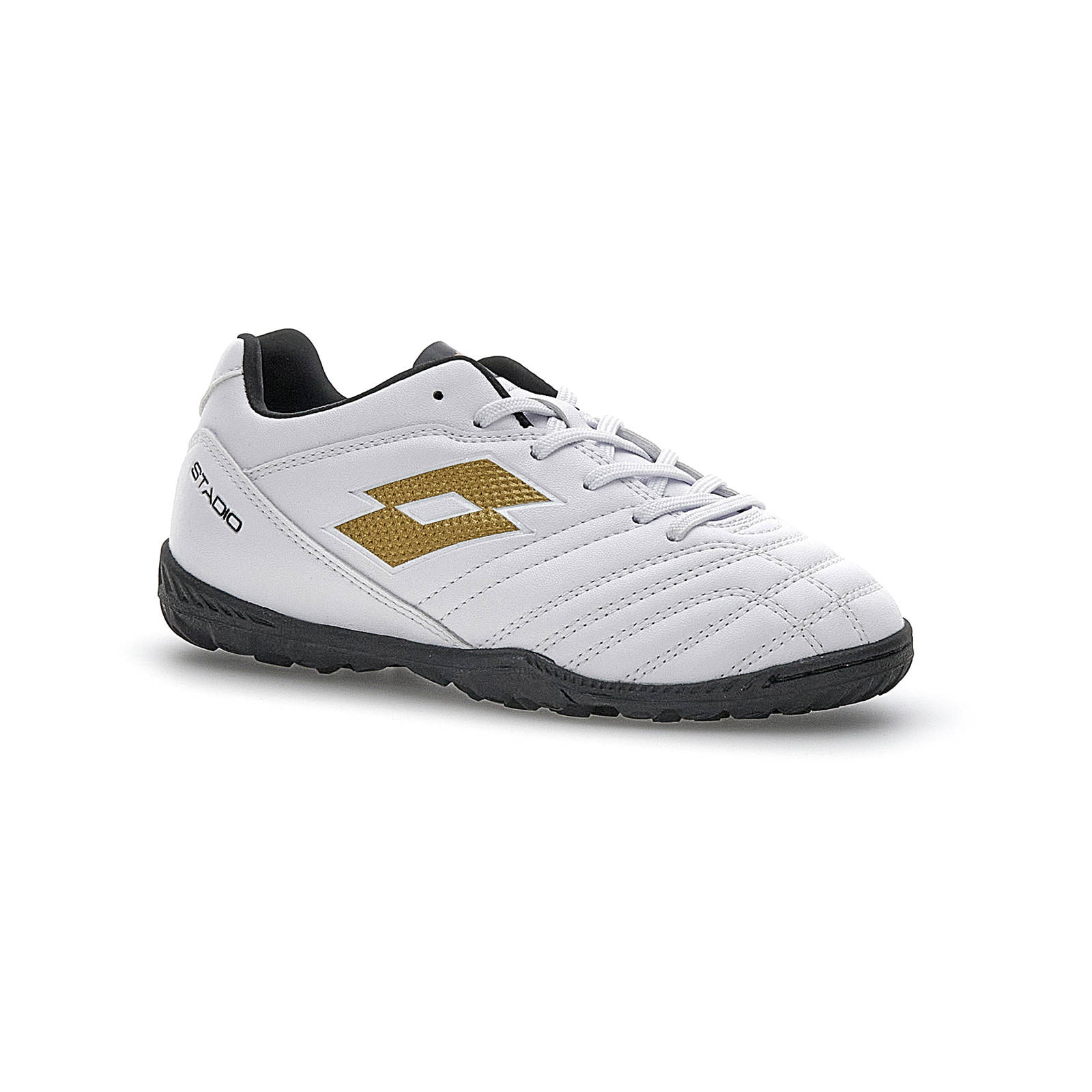 Lotto - STADIO 705 TF JR - ALL WHITE/LIGHT PLATINO