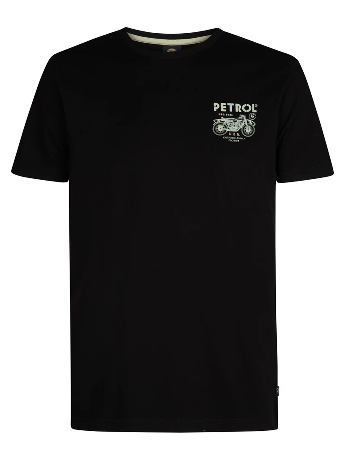 Petrol Petrol - ΜΠΛΟΥΖΑ Τ-SHIRT KM - 9999-Black