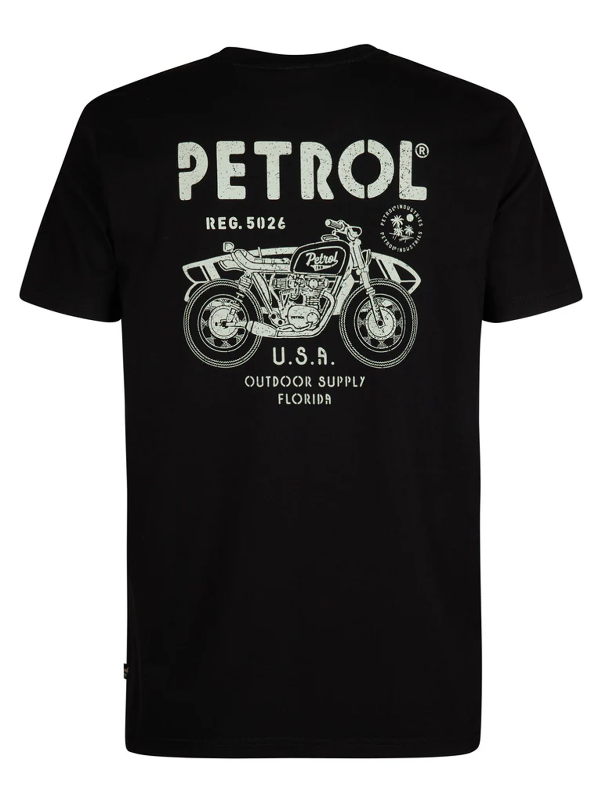 Petrol - ΜΠΛΟΥΖΑ Τ-SHIRT KM - 9999-Black φωτογραφία