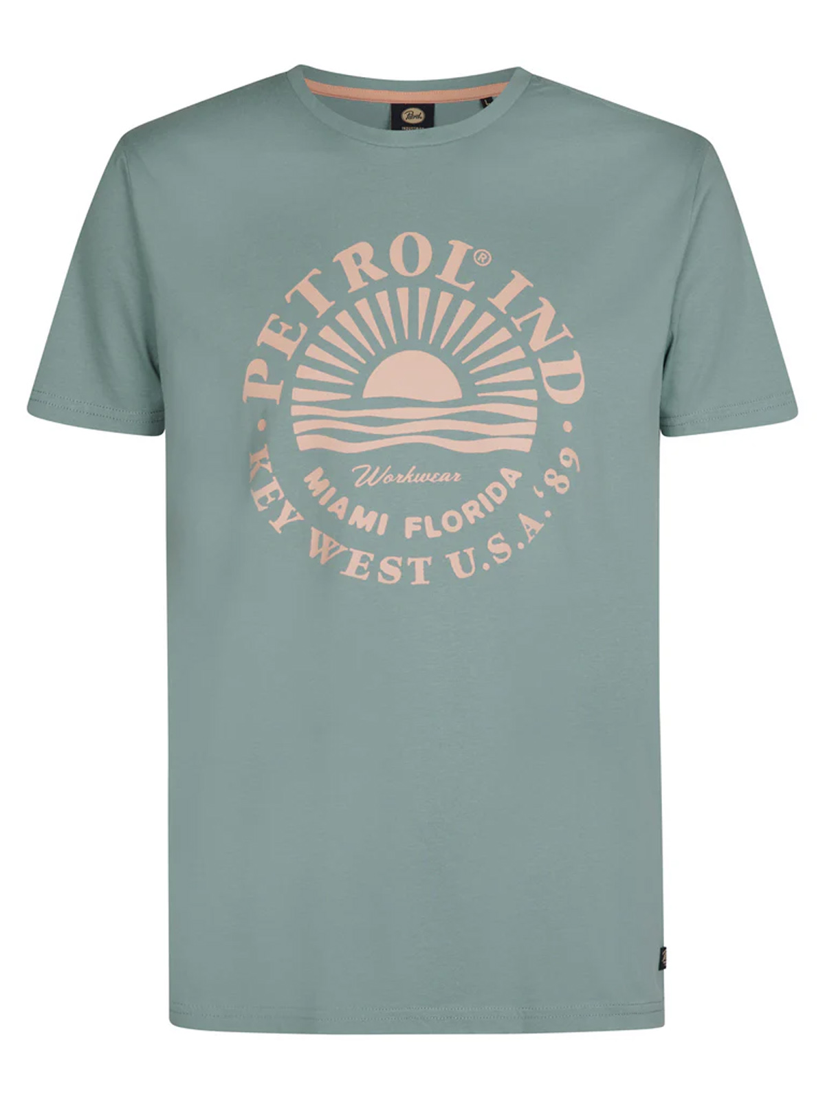 Petrol Petrol - ΜΠΛΟΥΖΑ Τ-SHIRT KM - 5188-Ocean