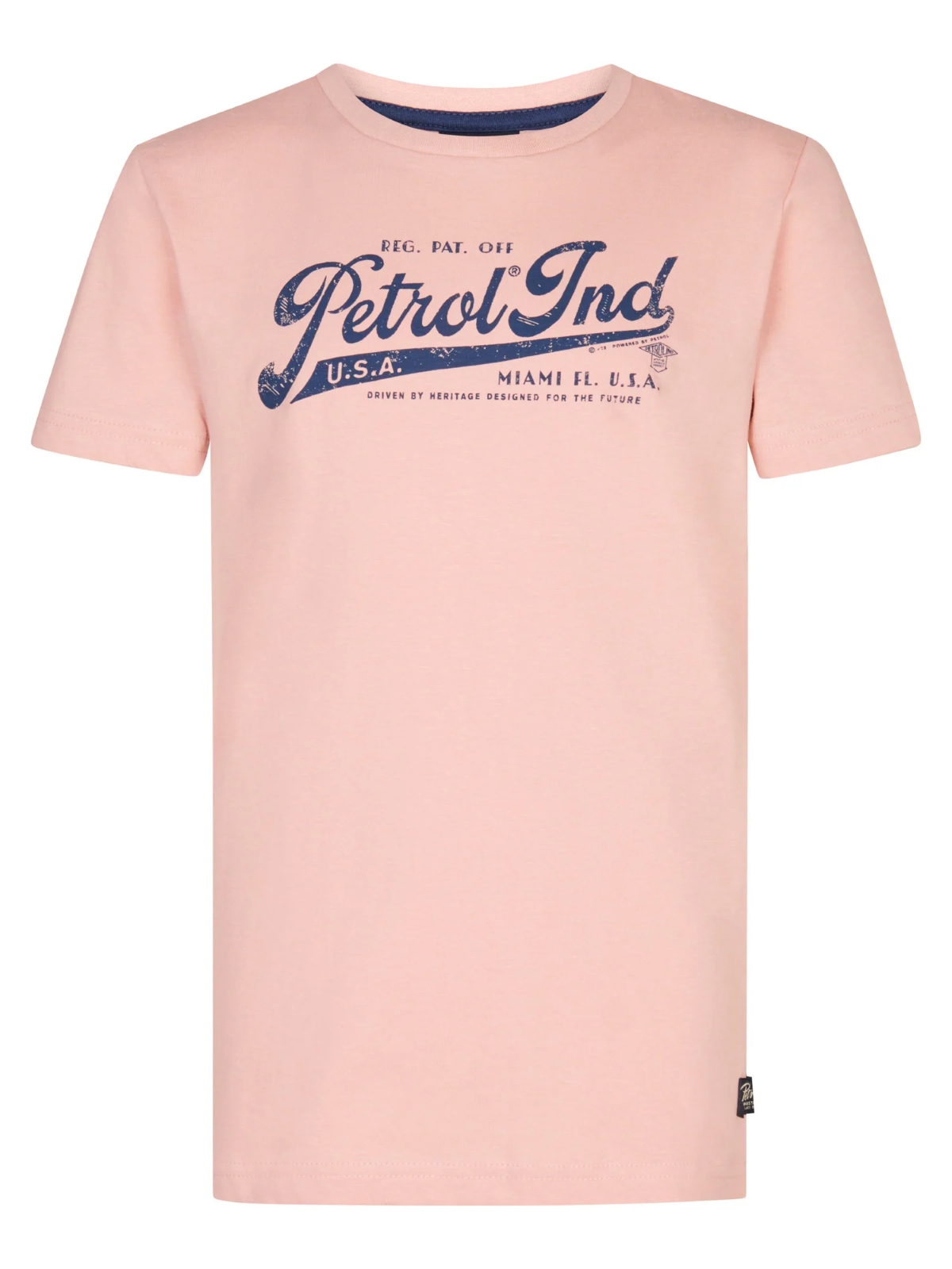 Petrol Petrol - ΜΠΛΟΥΖΑ Τ-SHIRT KM - 3171-Dusty Peac