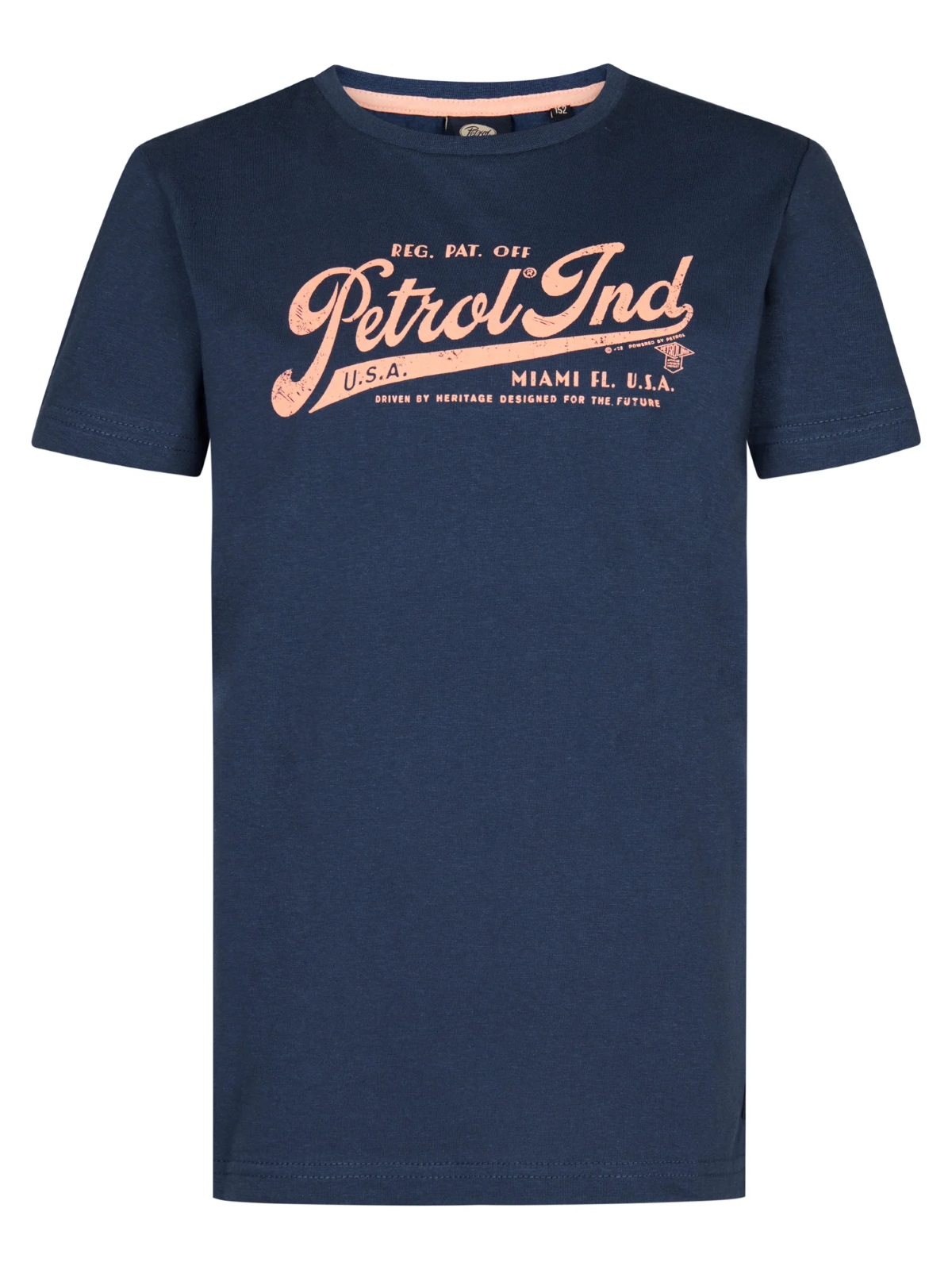 Petrol Petrol - ΜΠΛΟΥΖΑ Τ-SHIRT KM - 5082-Petrol Blu