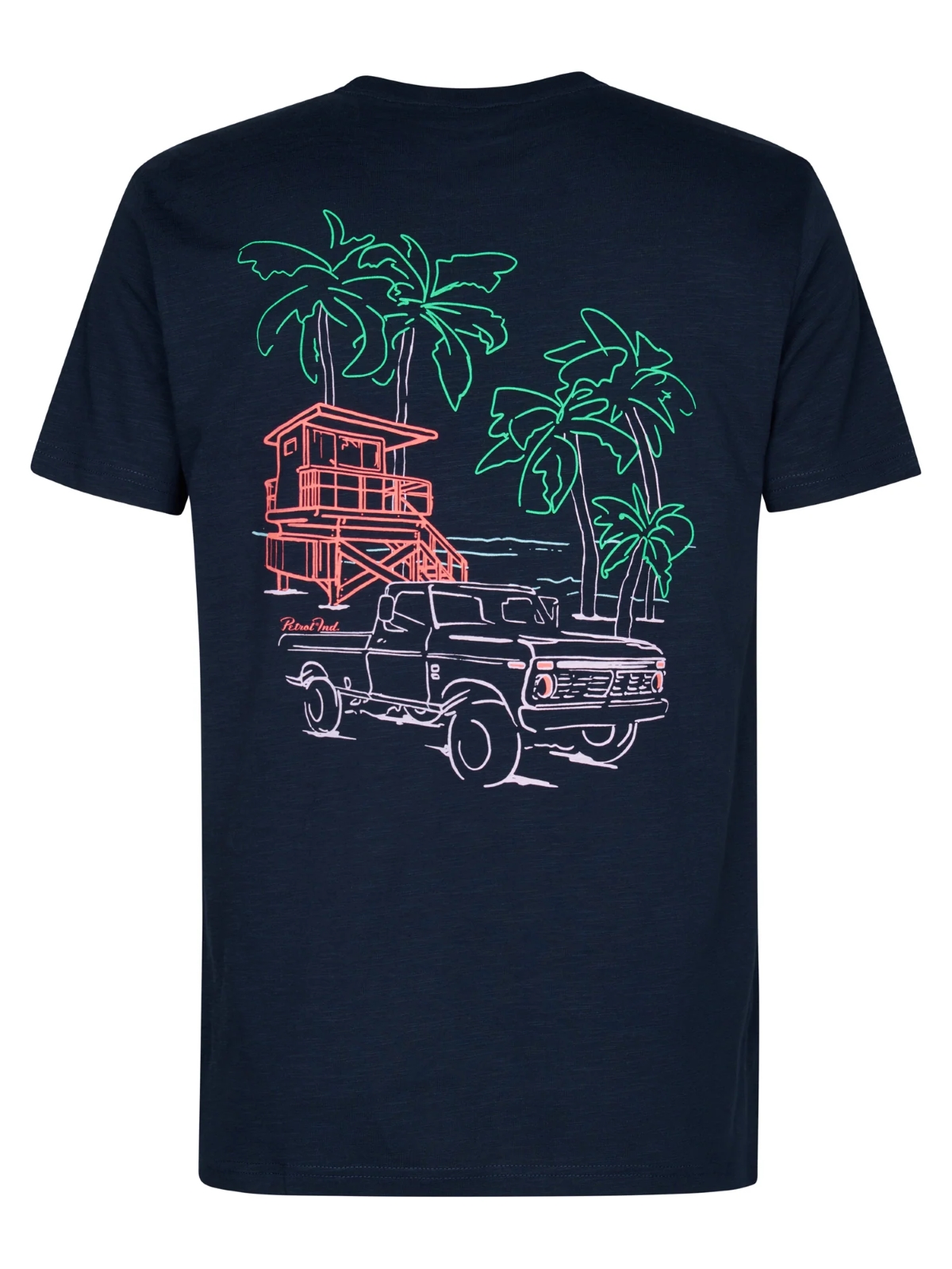 Petrol - ΜΠΛΟΥΖΑ Τ-SHIRT KM - 5178-Navy Blue φωτογραφία