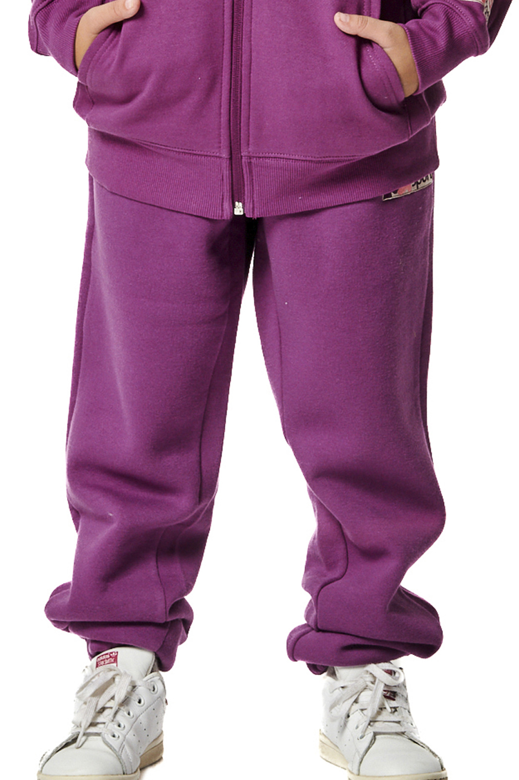 Body Action Body Action - GIRL'S JOGGING PANTS - WOOD VIOLET