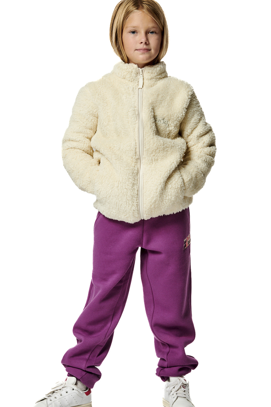 Body Action - GIRL'S JOGGING PANTS - WOOD VIOLET φωτογραφία