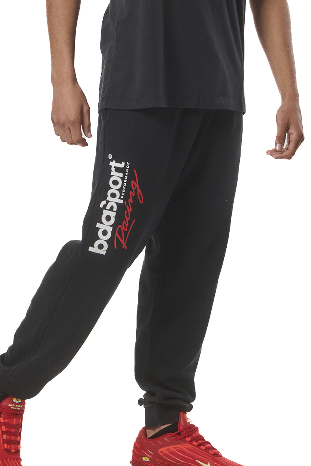 Body Action Body Action - MEN'S LIFESTYLE SWEATPANTS - BLACK