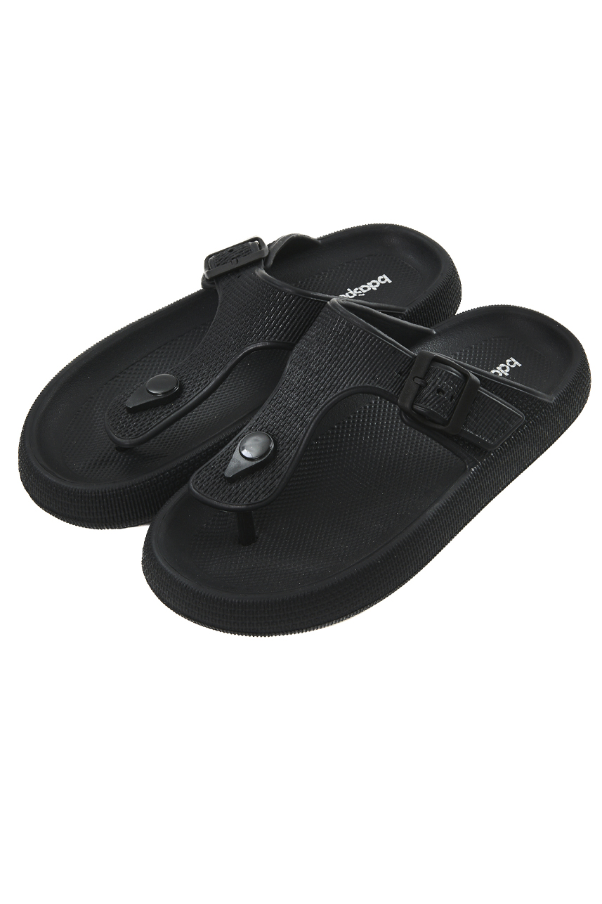Body Action - WOMEN'S SEA SANDALS - BLACK φωτογραφία