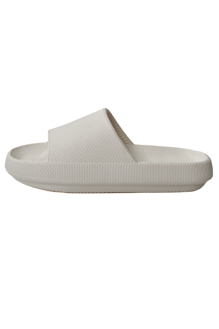 Body Action Body Action - UNISEX POOL SLIDES - CREAM ECRU