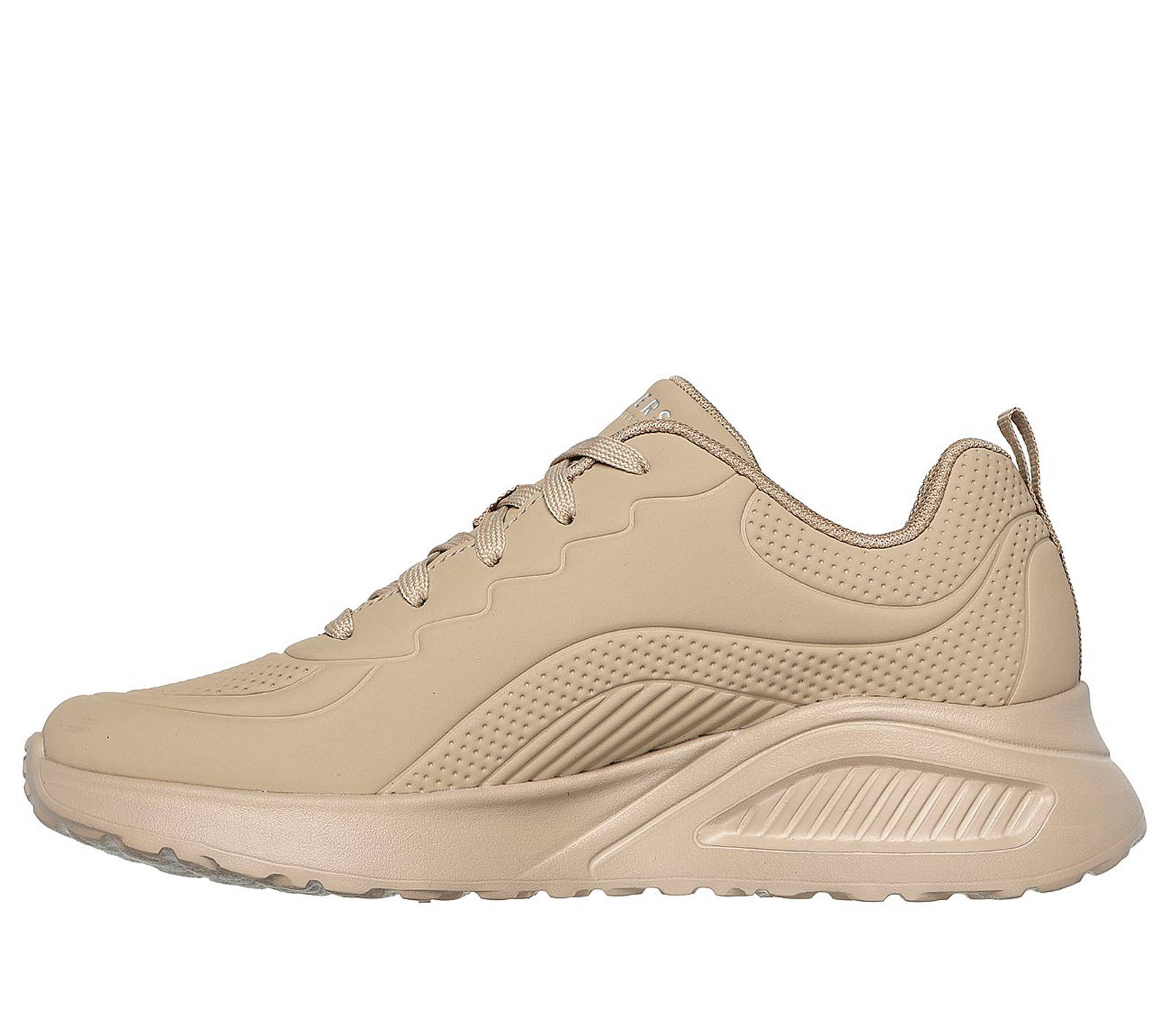 Skechers - DEBOSS DURABUCK LACE UP FASHION SNEAKER - ΜΠΕΖ φωτογραφία