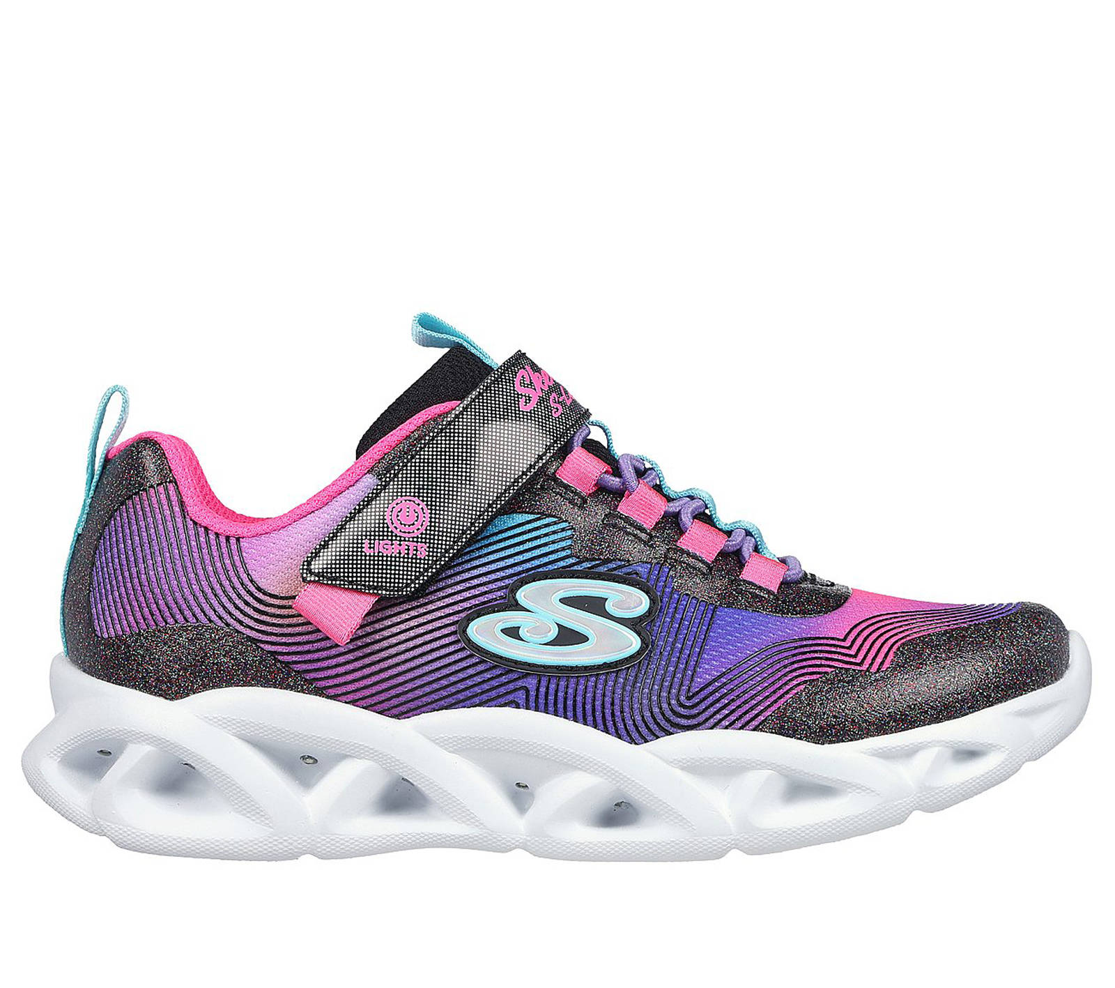 Skechers - TWISTY BRIGHTS 2.0 - ΜΑΥΡΟ Παιδικά > Παπούτσια > Αθλητικά > Παπούτσι Low Cut