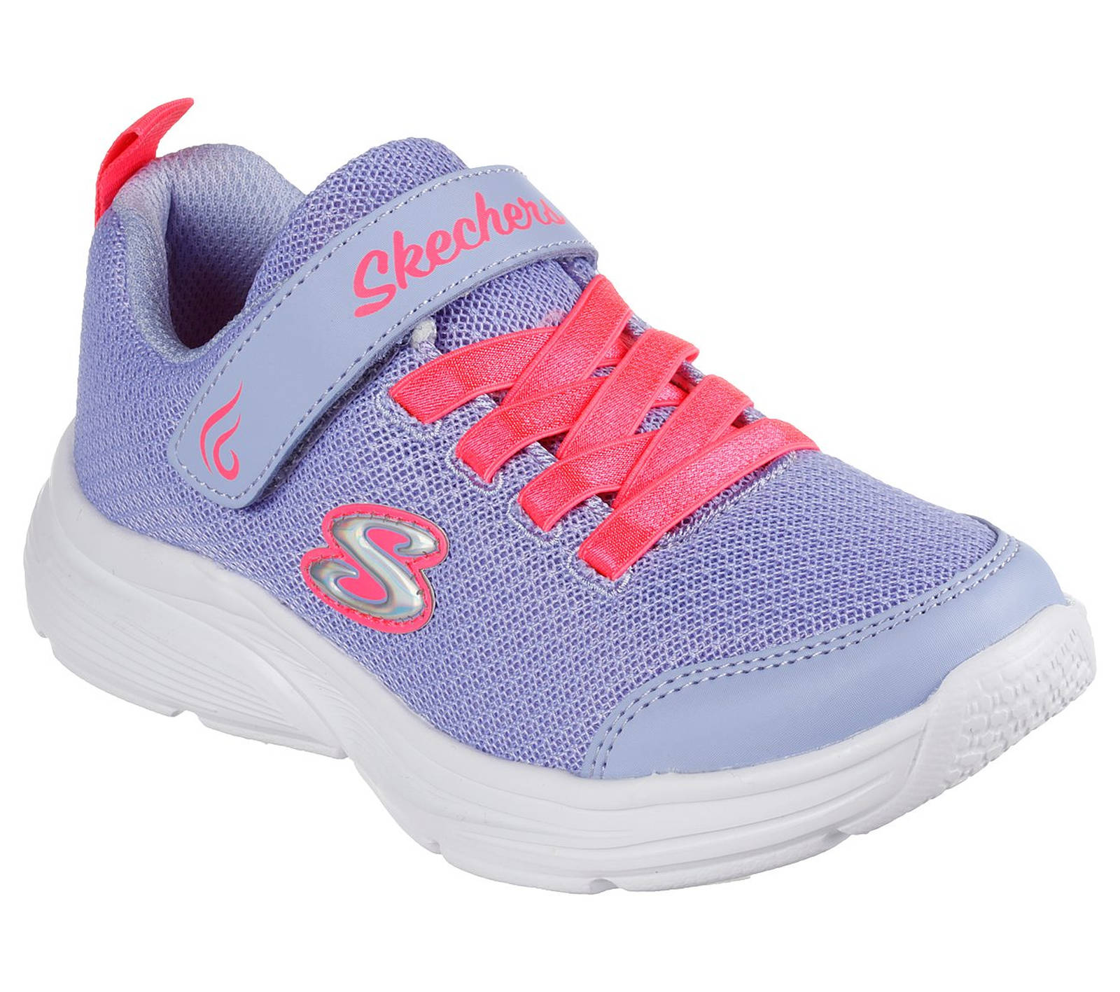 Skechers - WAVY LITES - ΜΠΛΕ-ΚΙΤΡΙΝΟ ΝΕΟΝ