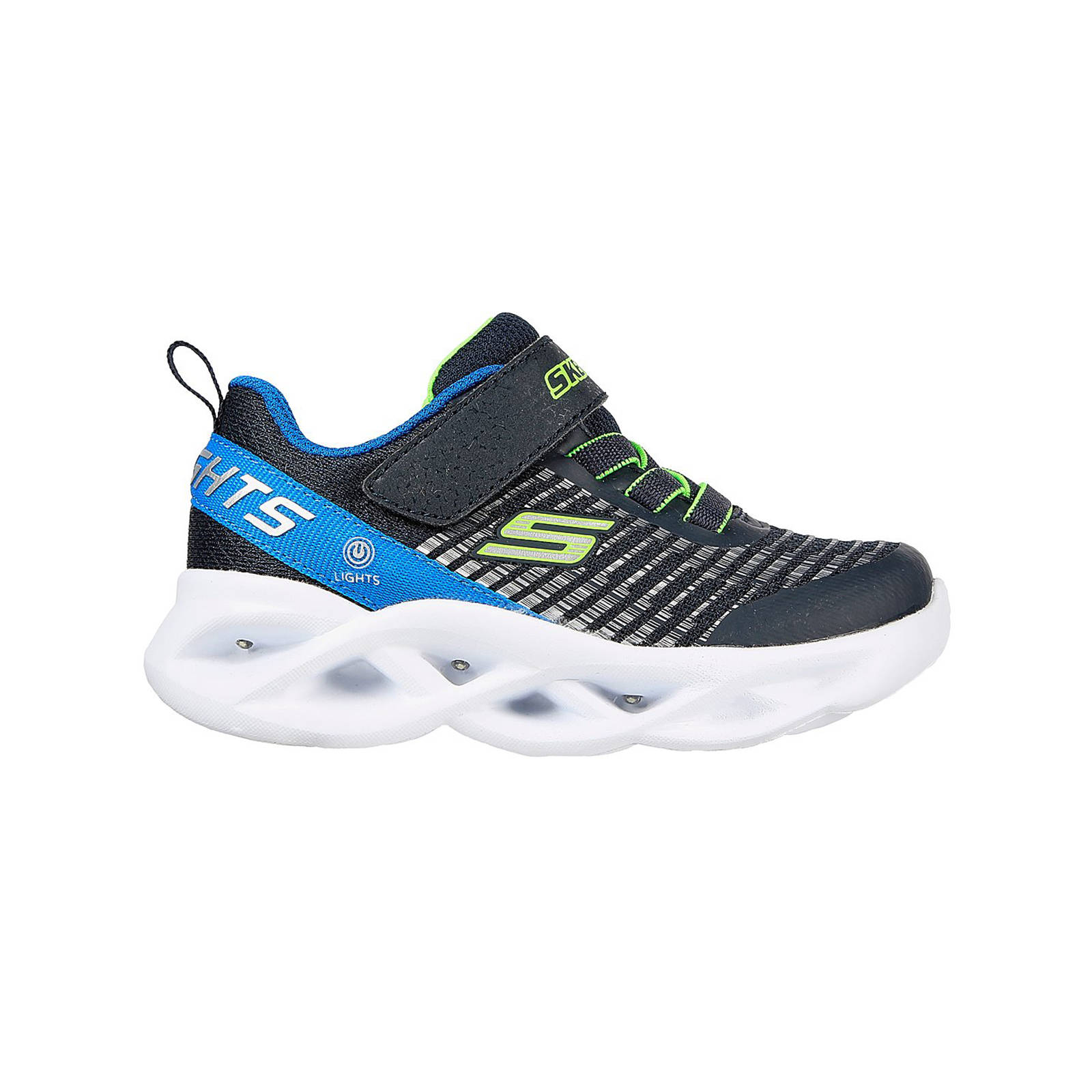 Skechers - TWISTY BRIGHTS - ΣΚΟΥΡΟ ΜΠΛΕ - ΜΠΛΕ Παιδικά > Παπούτσια > Αθλητικά > Παπούτσι Low Cut