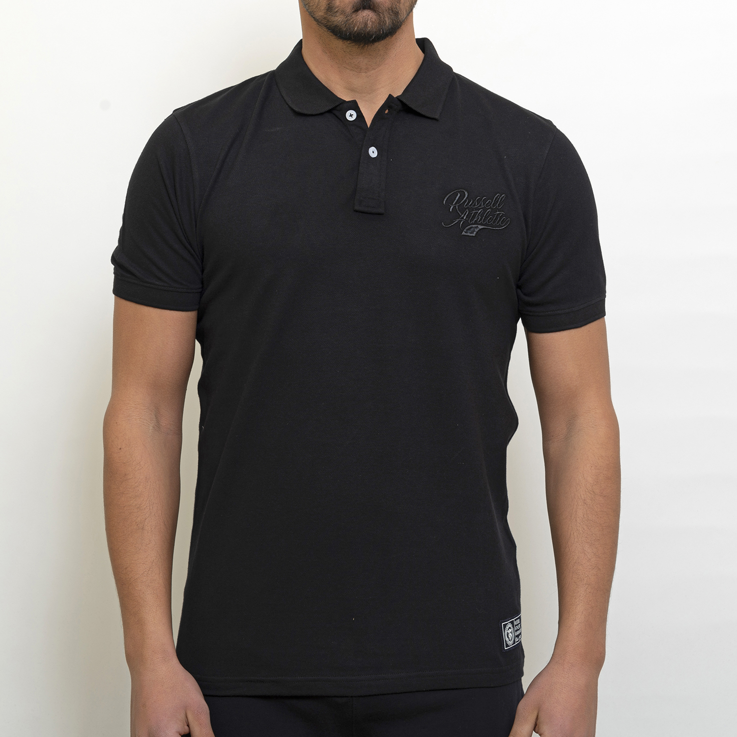 Russell Athletic - FRAT-POLO - ΜΑΥΡΟ