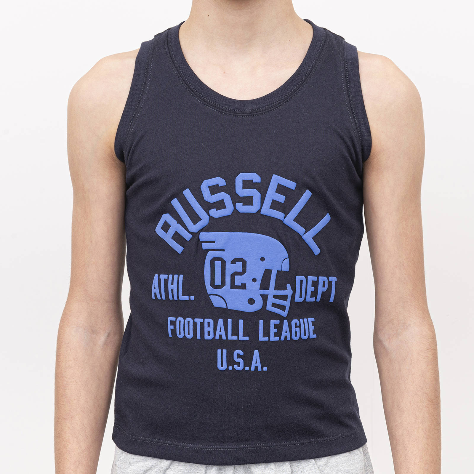 Russell Athletic Russell Athletic - SINGLET - ΜΠΛΕ ΣΚΟΥΡΟ/NAVY