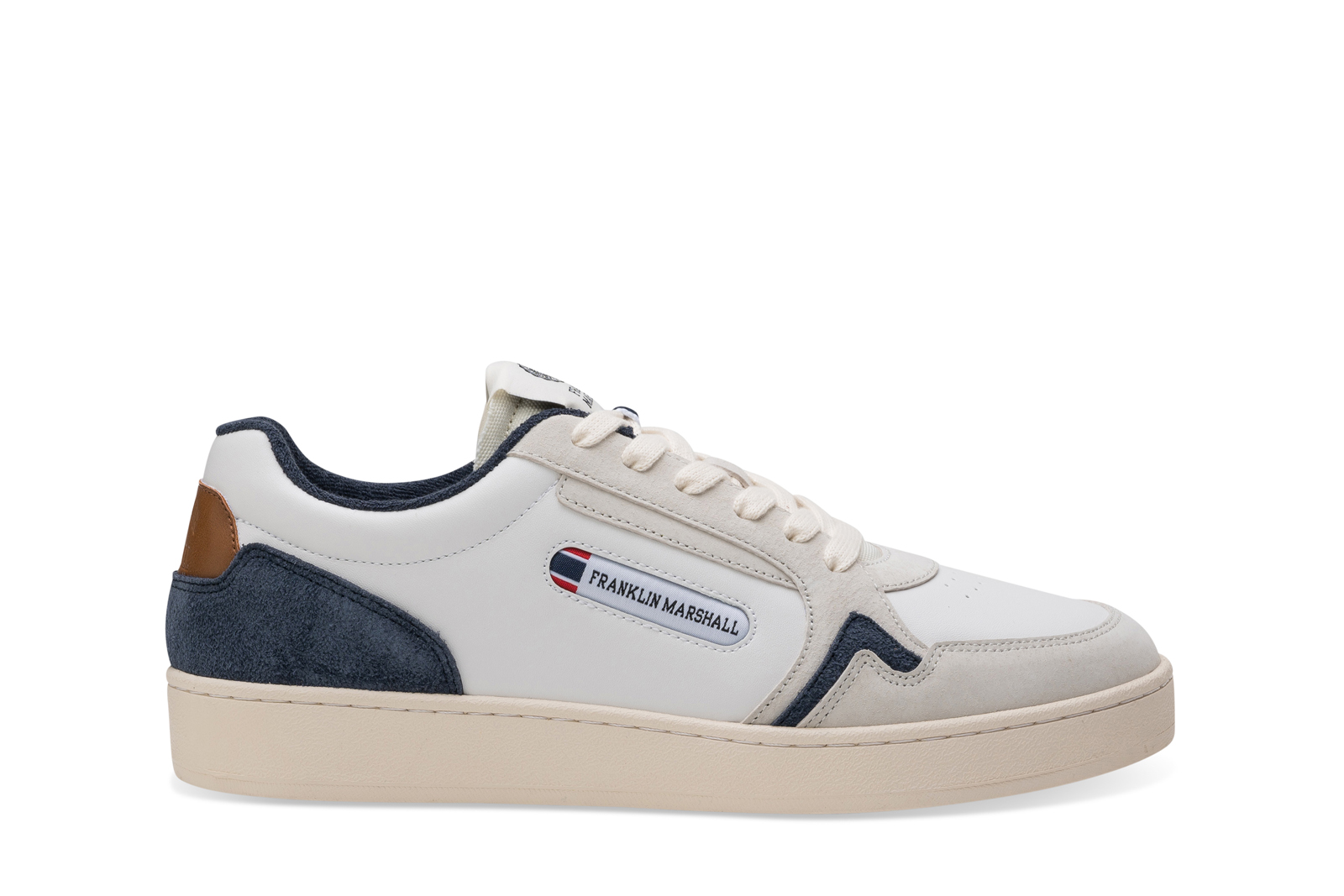 Franklin - OMEGA_STATES - WHITE / OFF WHITE / NAVY Ανδρικά > Παπούτσια > Sneaker > Παπούτσι Low Cut