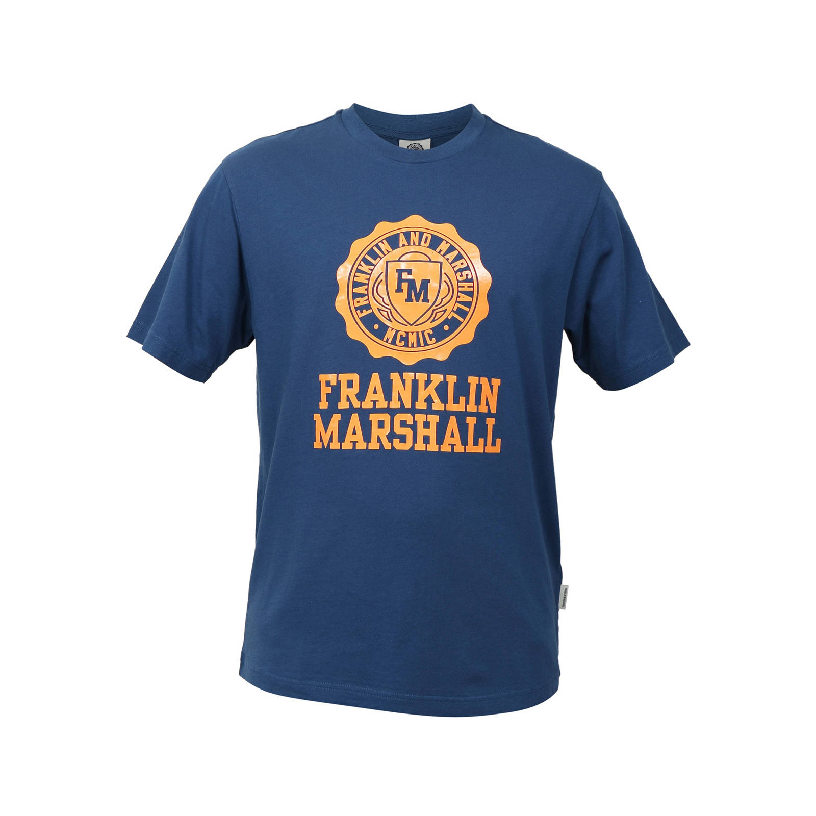 Franklin Franklin - TSHIRT-20/1 JERSEY - OXFORD BLUE