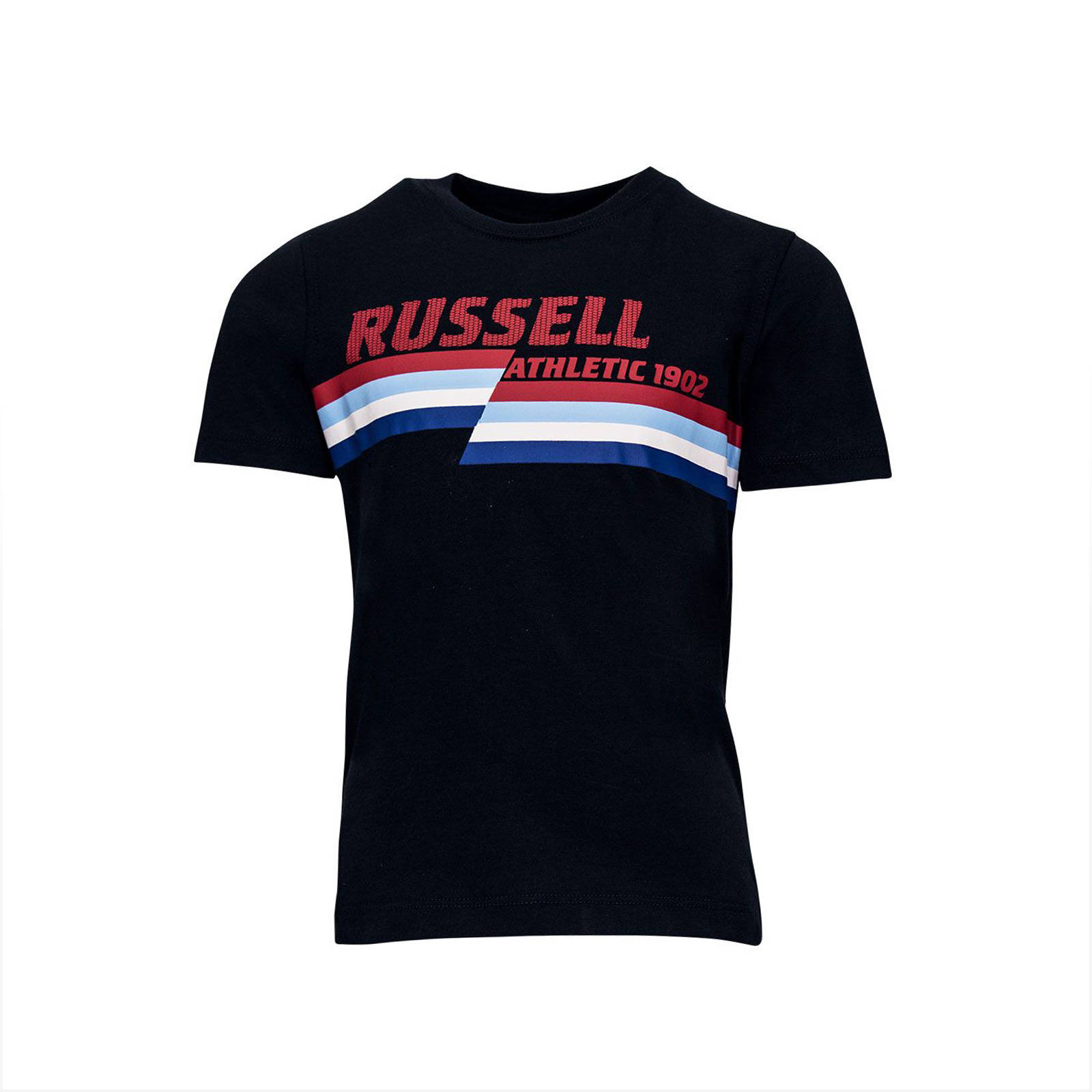 Russell Athletic Russell Athletic - SPLIT GRAPHIC TEE - NAVY BLAZER