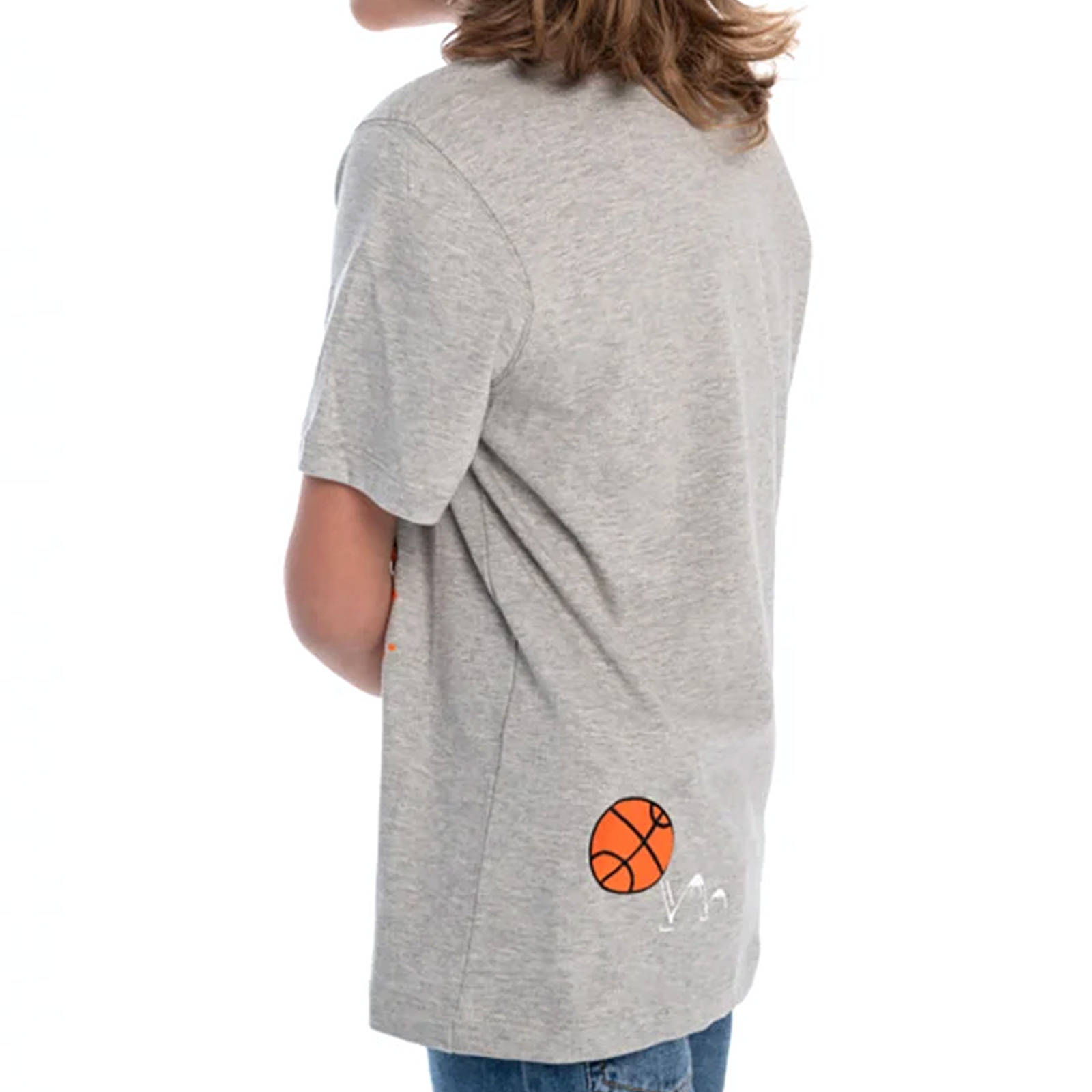 Russell Athletic - B BALL TEE - VINTAGE GREY φωτογραφία