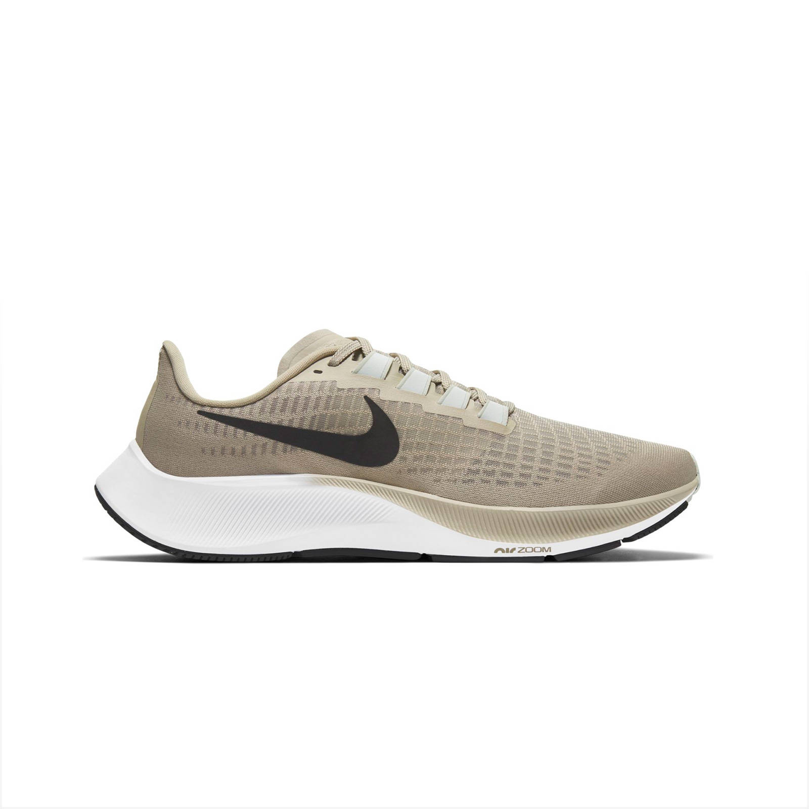 Nike - NIKE AIR ZOOM PEGASUS 37 - STONE/BLACK-LIGHT ARMY-OFF NOIR Ανδρικά > Παπούτσια > Αθλητικά > Παπούτσι Low Cut