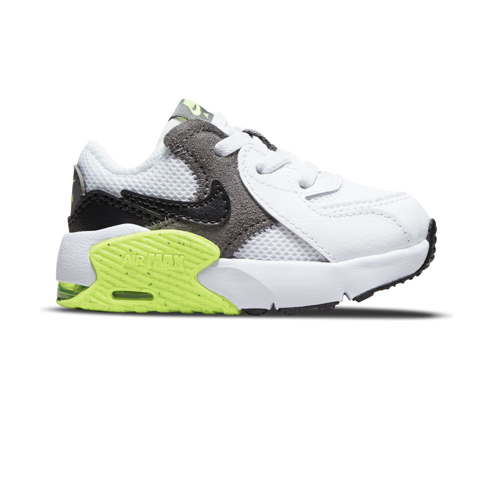 Nike - NIKE AIR MAX EXCEE (TD) - WHITE/BLACK-IRON GREY-VOLT Παιδικά > Παπούτσια > Sneaker > Παπούτσι Low Cut