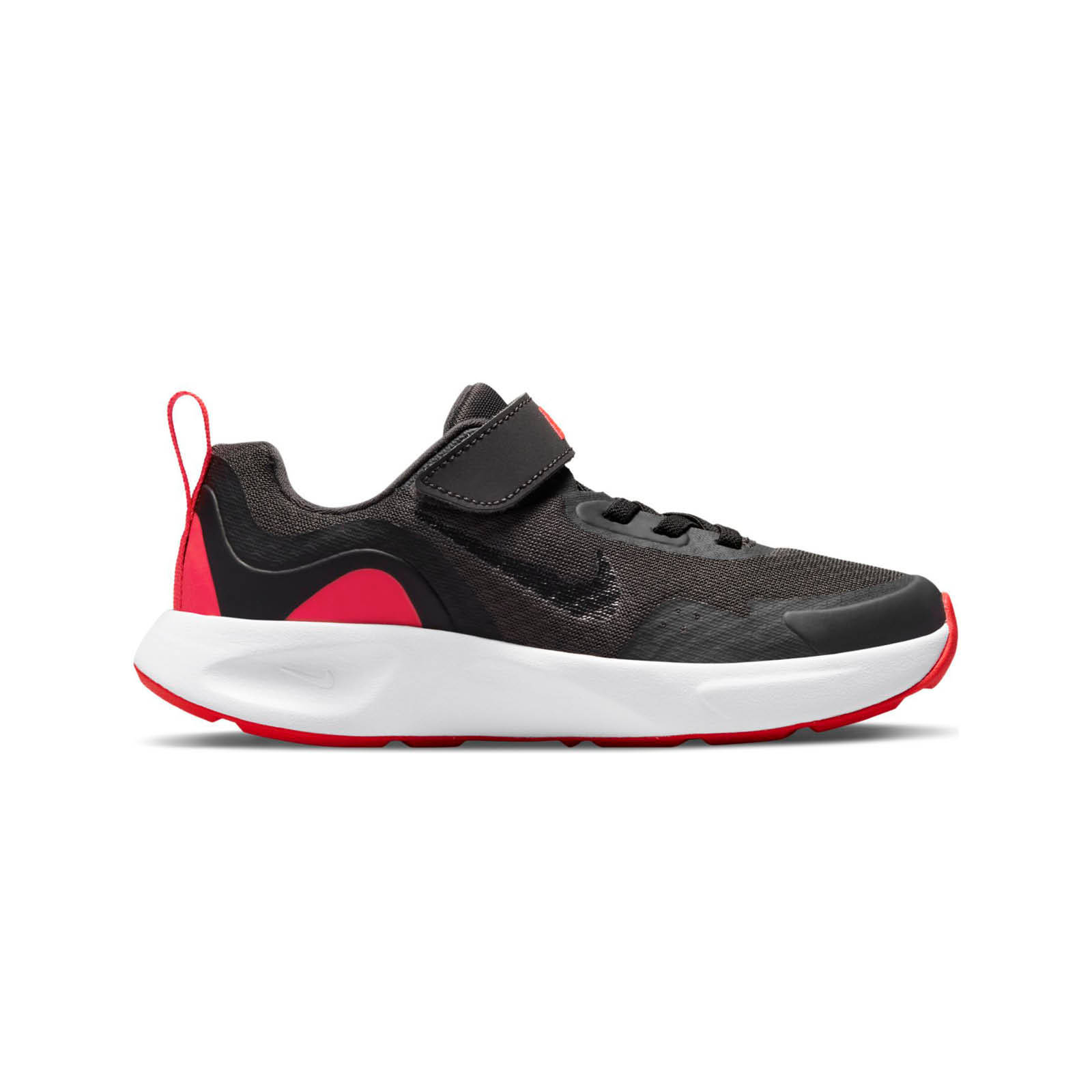 Nike – NIKE WEARALLDAY (PS) – MEDIUM ASH/BLACK-SIREN RED