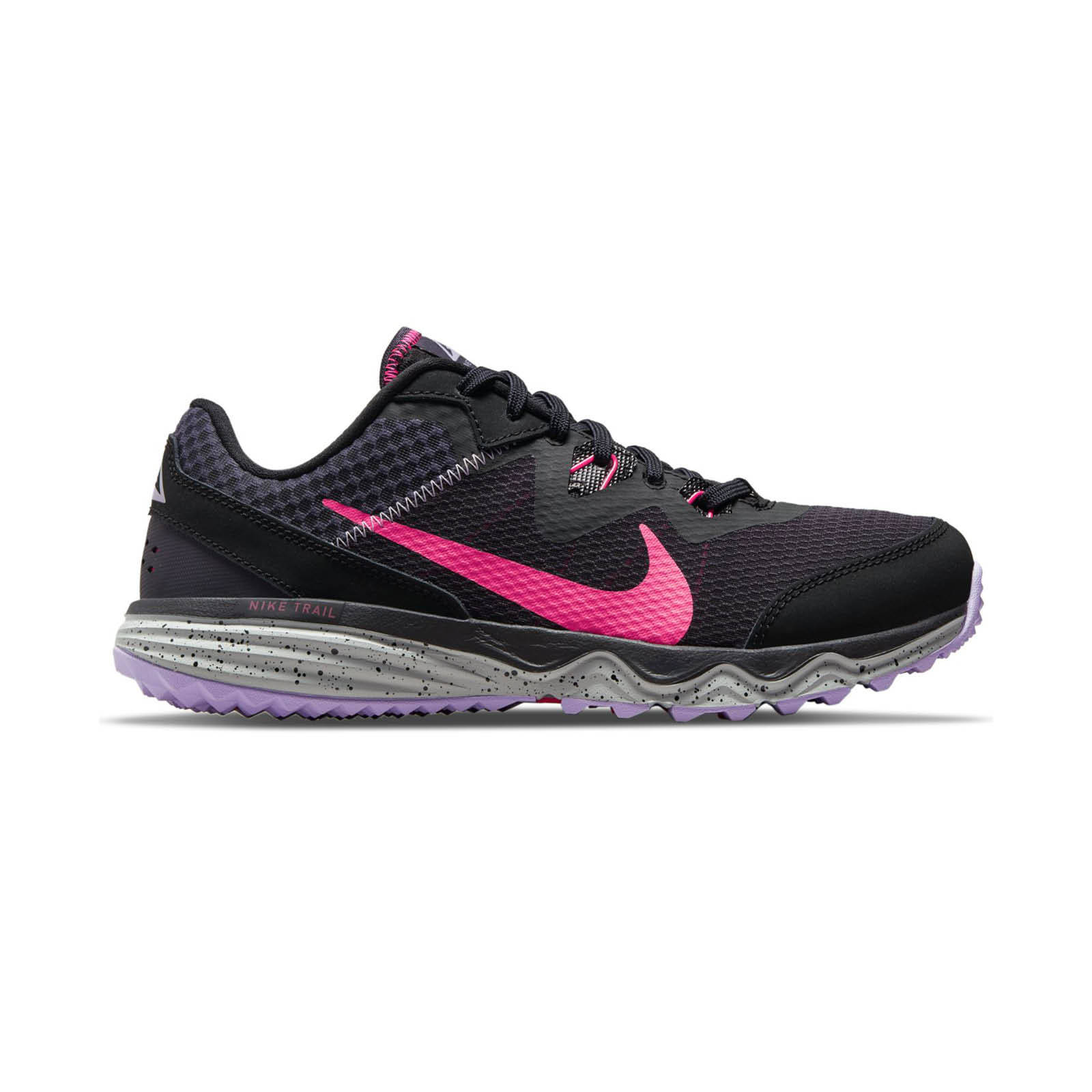 Nike - WMNS NIKE JUNIPER TRAIL - BLACK/HYPER PINK-CAVE PURPLE-LILAC Γυναικεία > Παπούτσια > Αθλητικά > Παπούτσι Low Cut