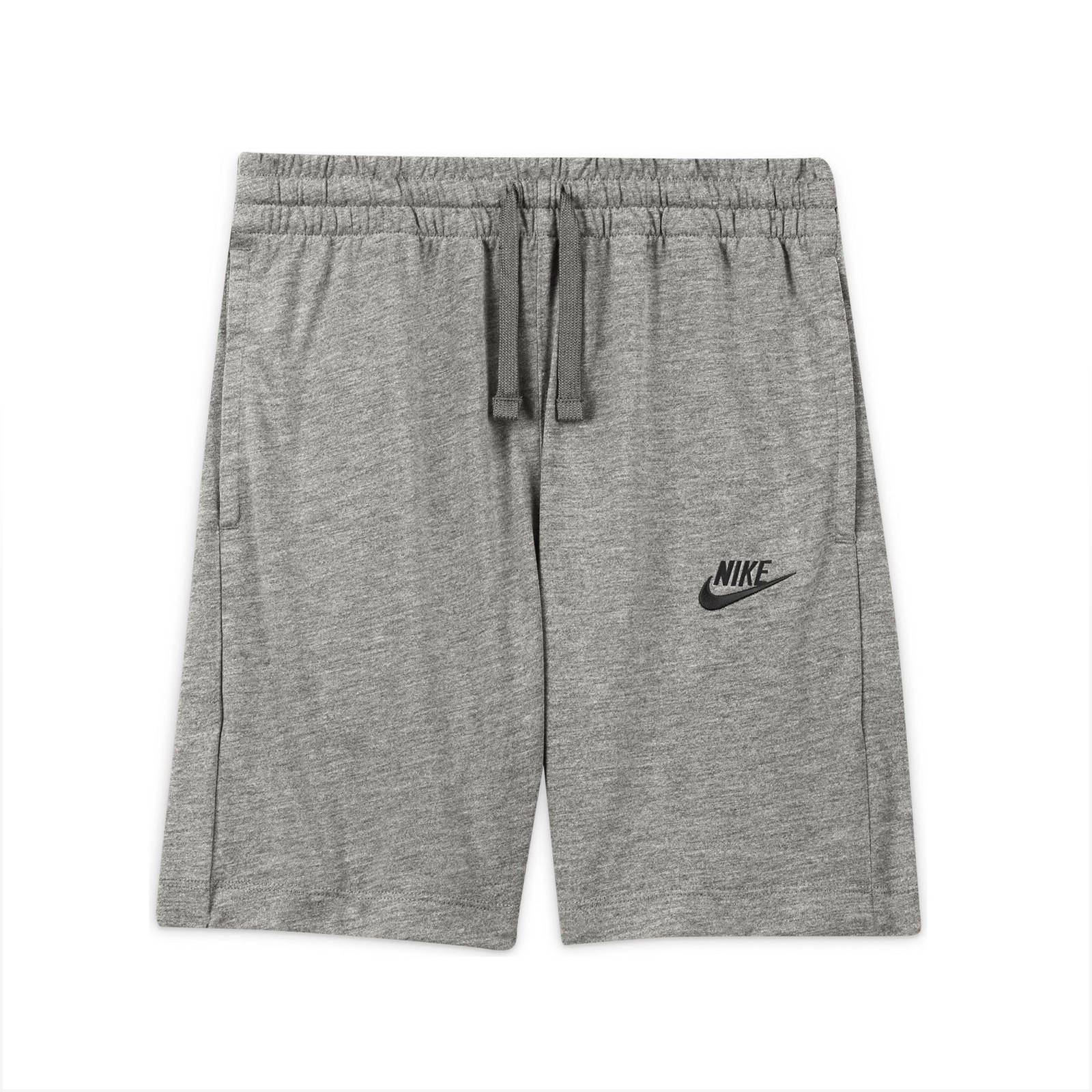 Nike Nike - B NSW SHORT JSY AA - CARBON HEATHER/BLACK/BLACK