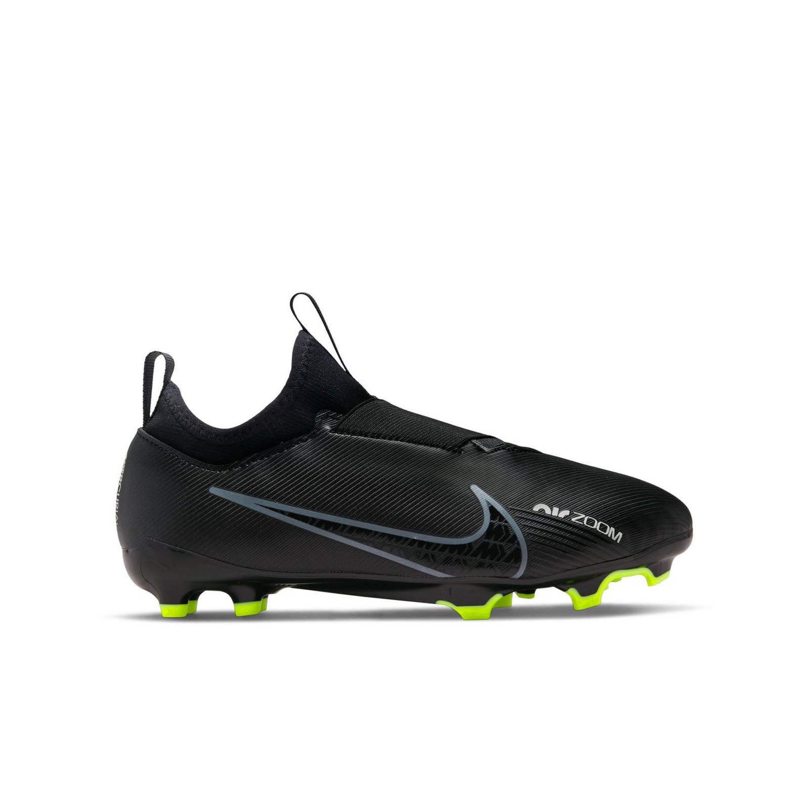 Nike – NIKE JR. MERCURIAL VAPOR 15 ACADEMY – BLACK/DK SMOKE GREY-SUMMIT WHITE-VOLT