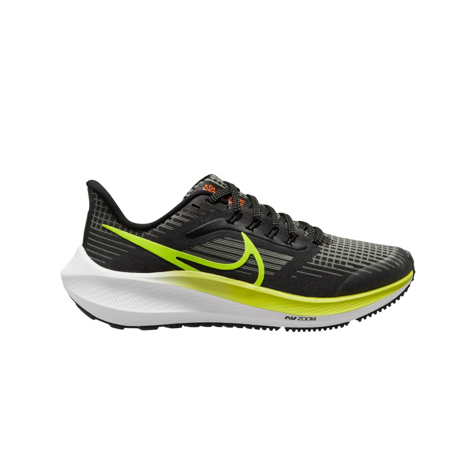 Nike – NIKE AIR ZOOM PEGASUS 39 – BLACK/VOLT-BARELY VOLT-TOTAL ORANGE